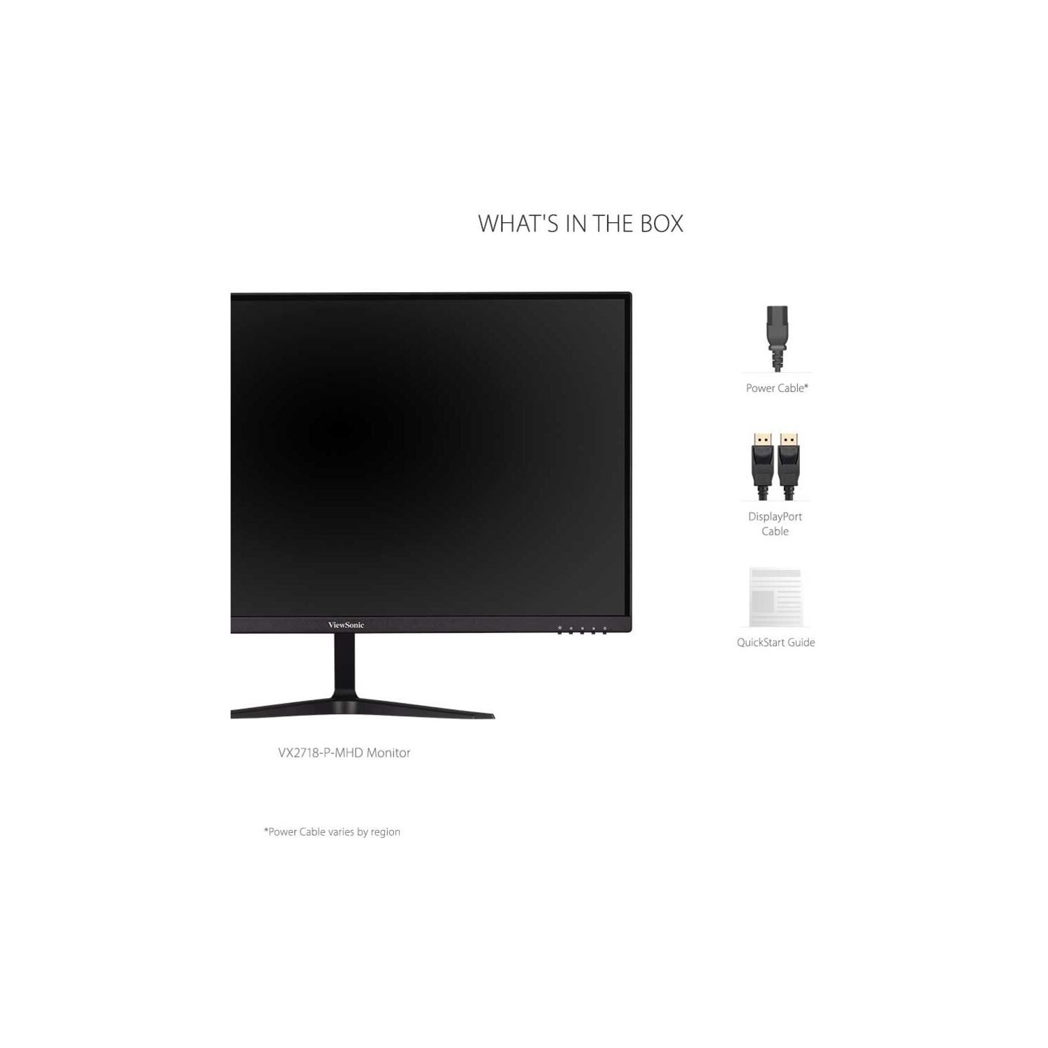 ViewSonic VX2718-P-MHD VX2718-P-MHD - 27" OMNI 1080p 1ms 165Hz Gaming Monitor with Adaptive Sync