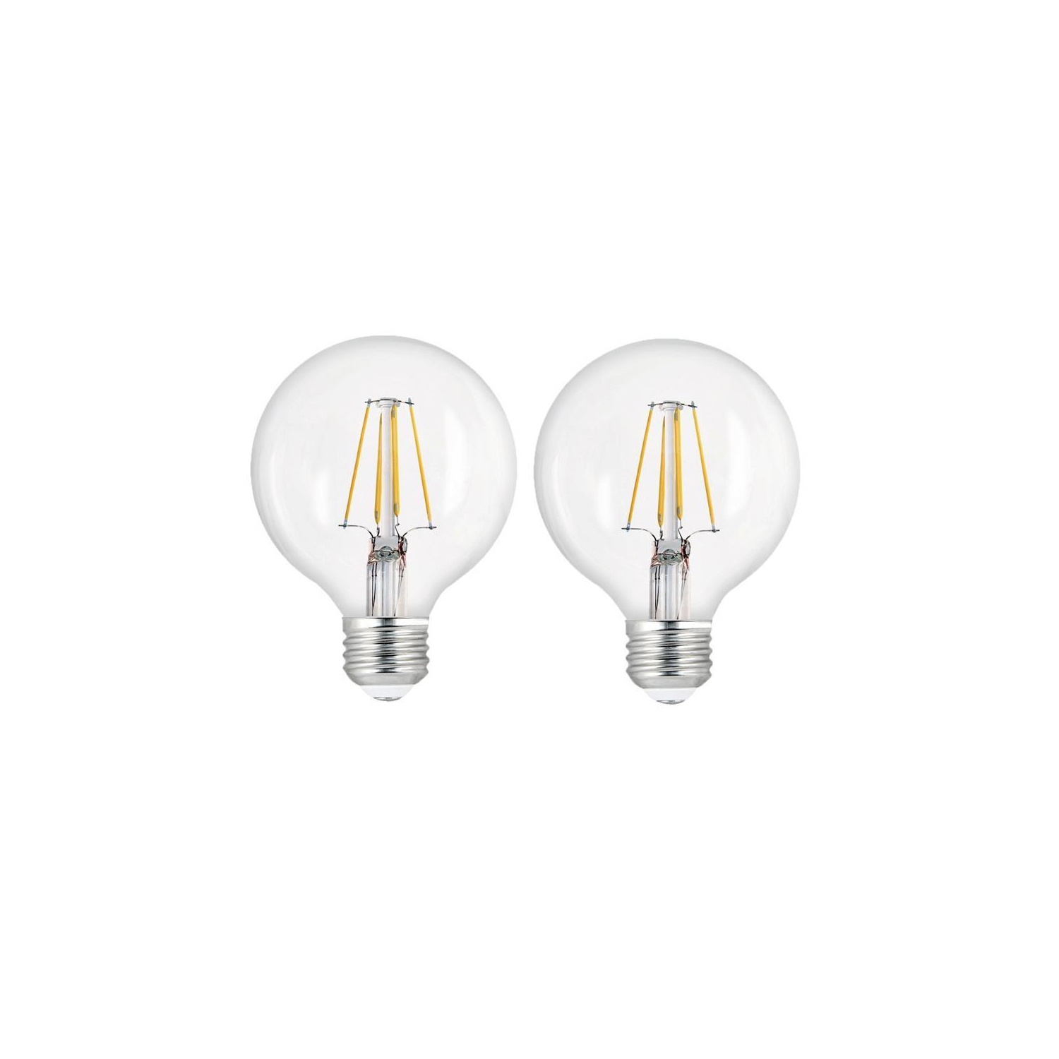 Xtricity - Set of 2 Dimmable Energy Saving LED Bulbs, 5W, E26 Base, 3000K Soft White