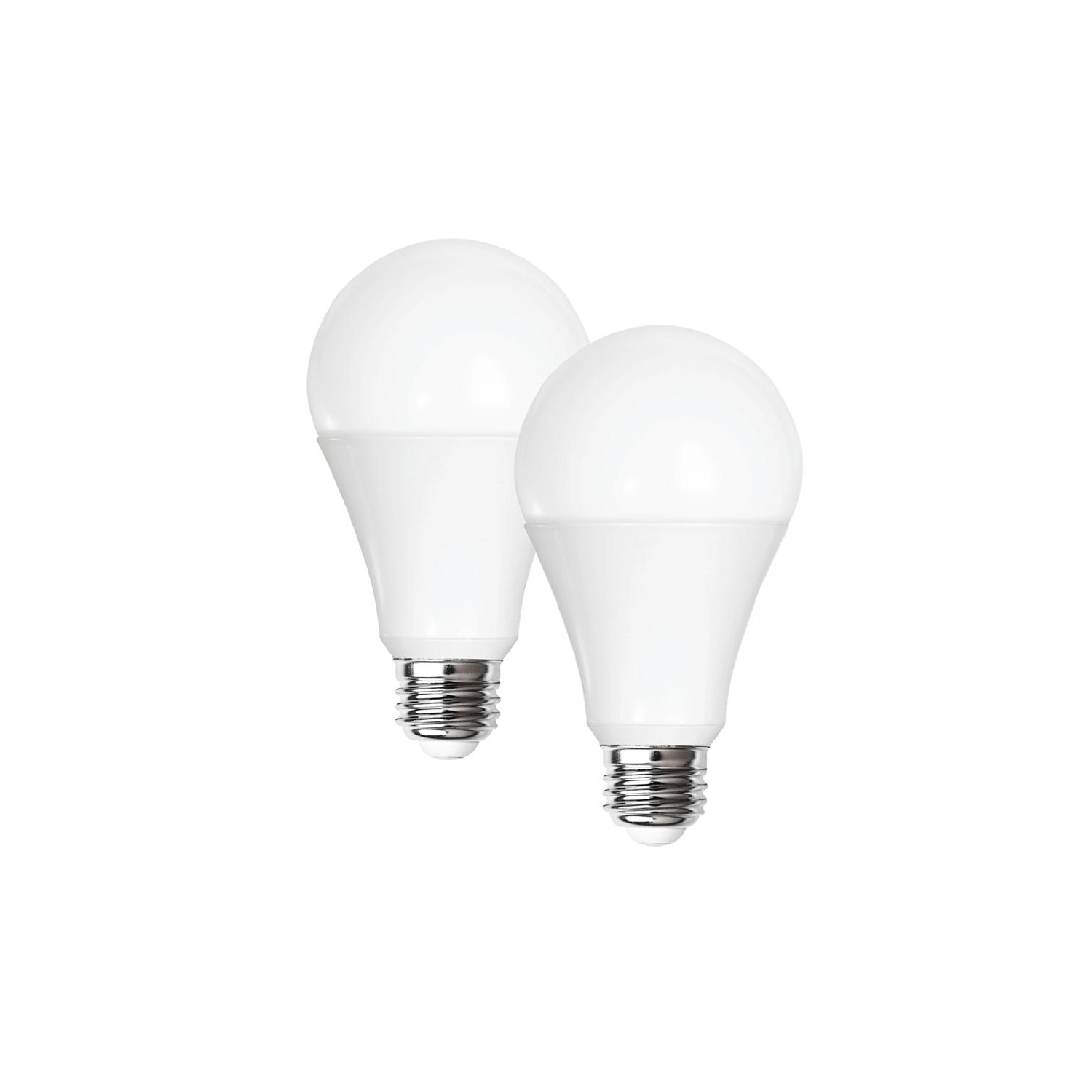 Xtricity - Ensemble de 2 Ampoules DEL Gradable à économie d'énergie, 28W, Culot E26, 5000K Lumière du Jour