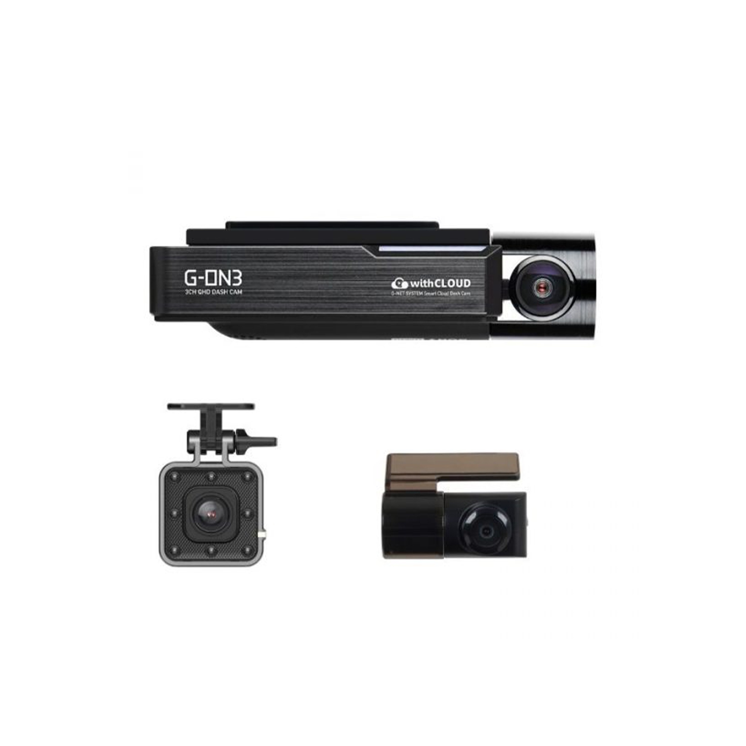 GNET G-ON3 2K QHD 3-Channel Cloud Dash Cam