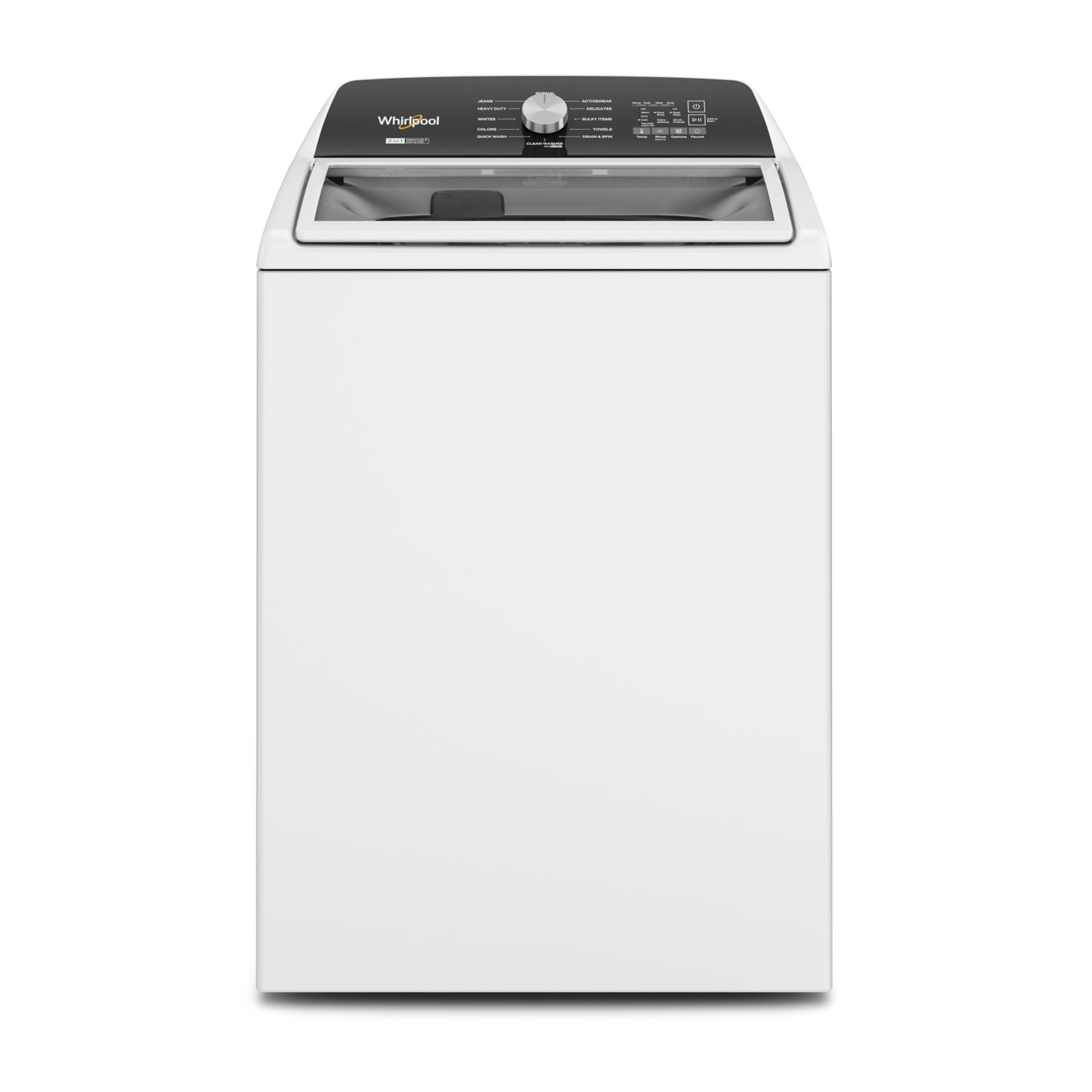 Whirlpool 5.4 Cu. Ft. High Efficiency Top Load Washer (WTW5057LW) - White