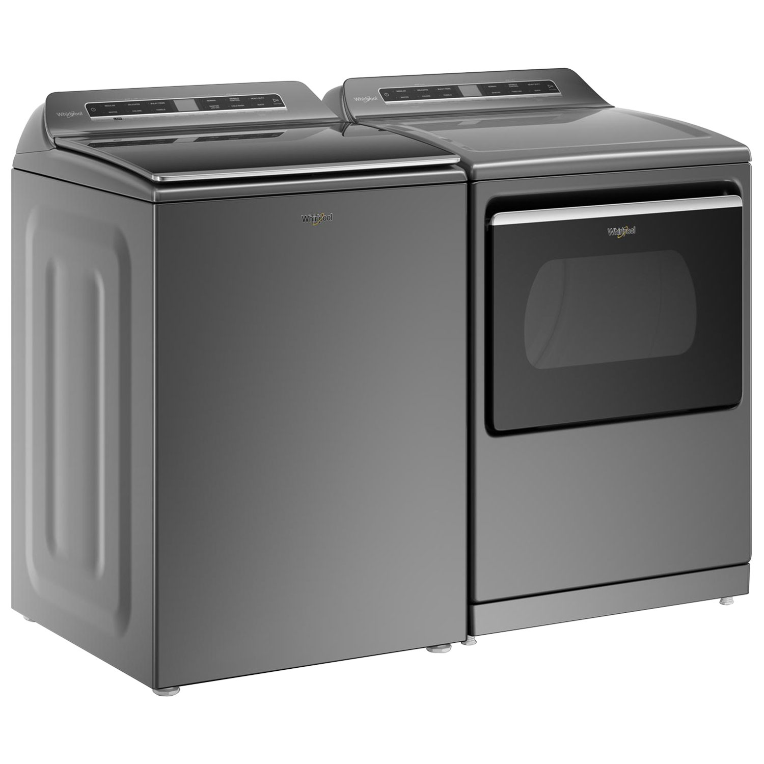 Whirlpool 6.0 Cu. Ft. High Efficiency Impeller Top Load Washer - Chrome Shadow