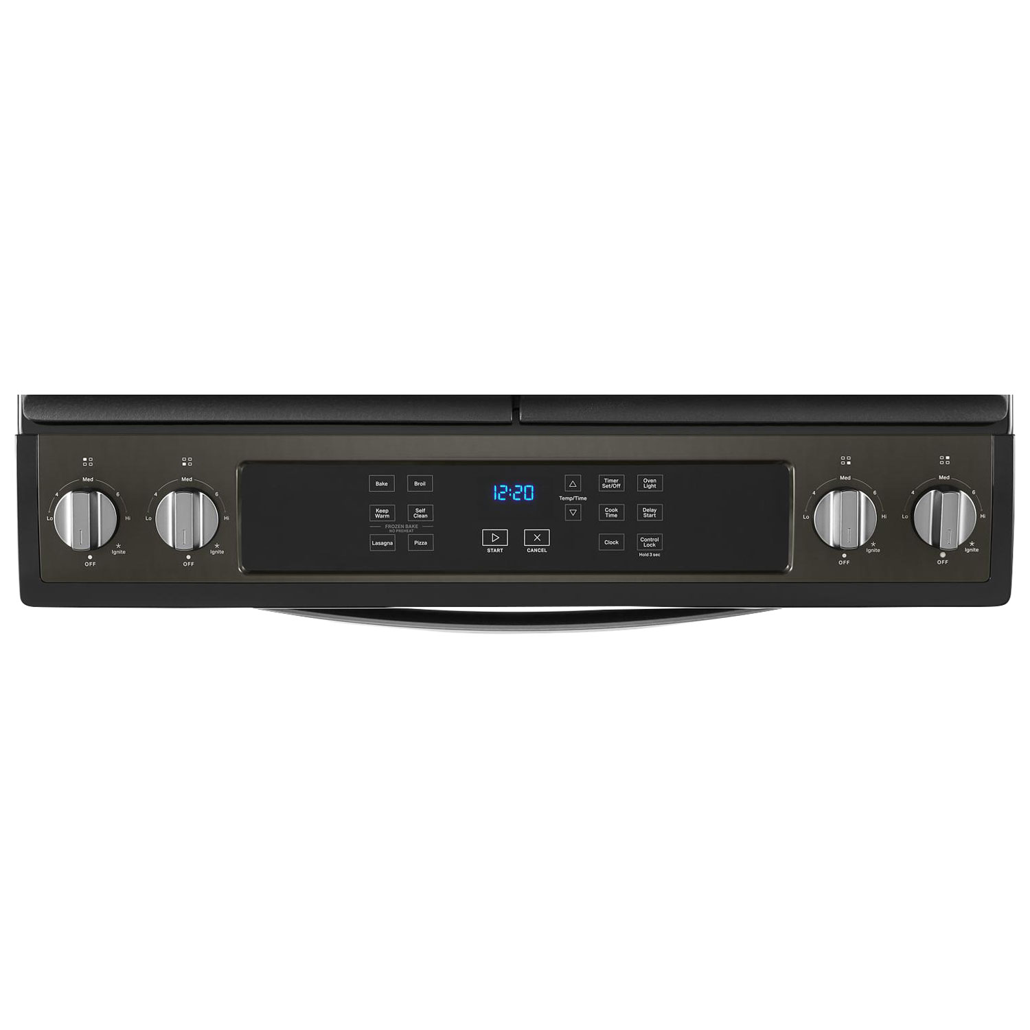 Whirlpool 30" 5.0 Cu. Ft. Self-Clean Slide-In Gas Range - Black Stainless