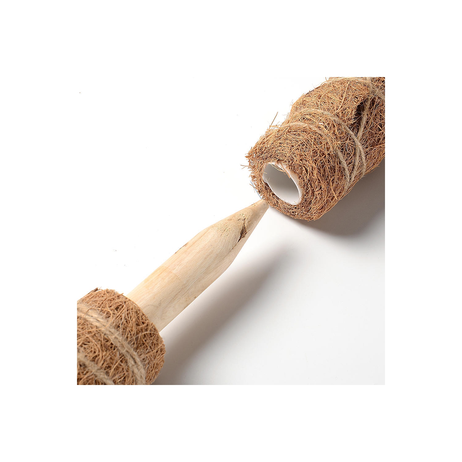 6 Pcs Moss Pole Plant Support 15.7 Inch and 12 Inch, Coir Totem Moss Pole for Climbing Plants