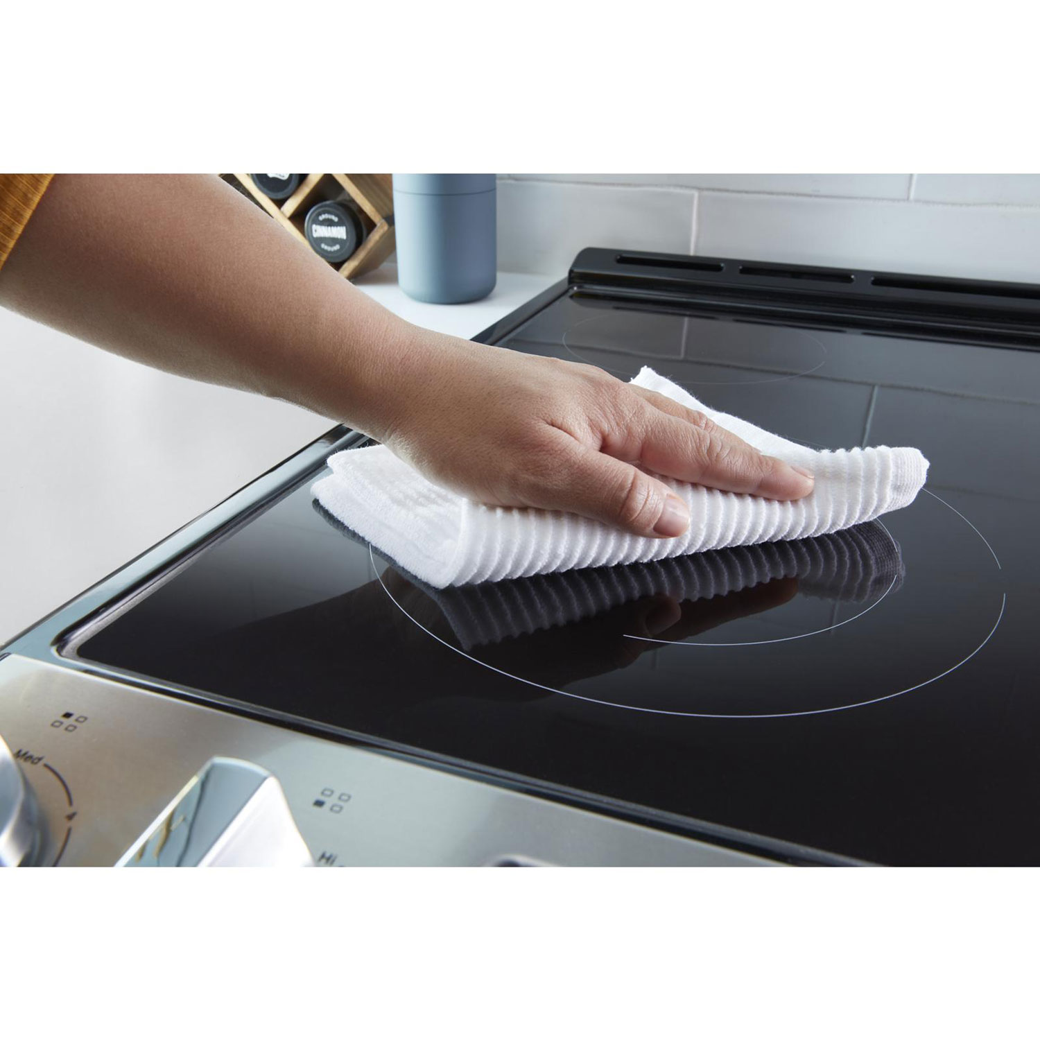 Whirlpool 30" 4.8 Cu. Ft. Self-Clean Slide-In Electric Range - Black