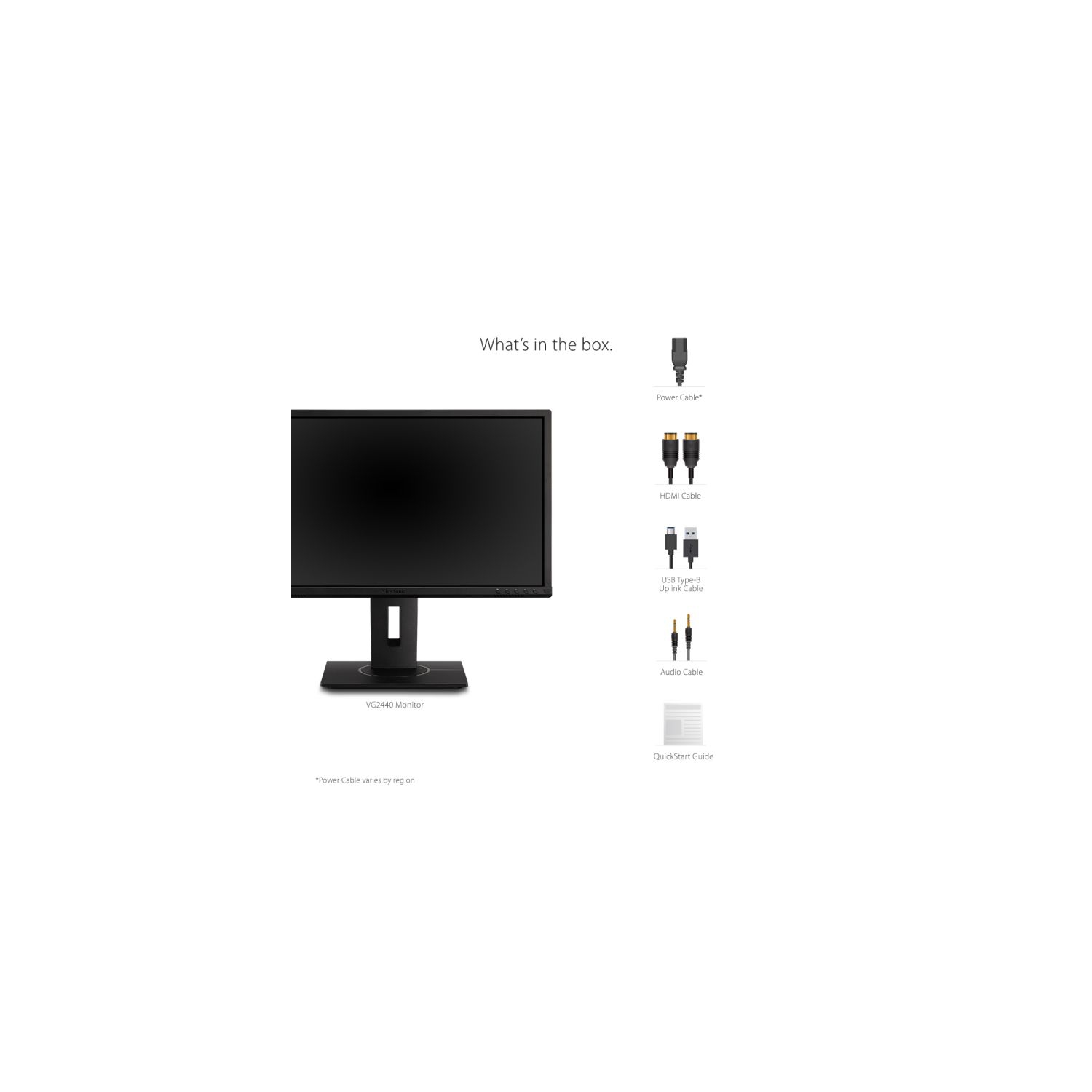 VIEWSONIC 24" FHD 75Hz 5ms GTG MVA LCD Monitor