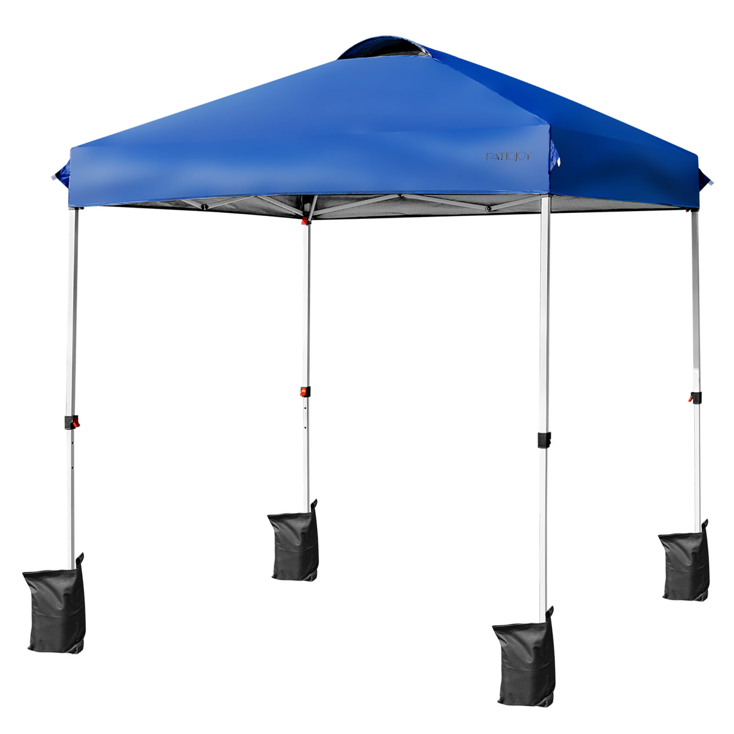 Costway 6x6 FT Pop Up Canopy Tent Camping Sun Shelter W/ Roller Bag