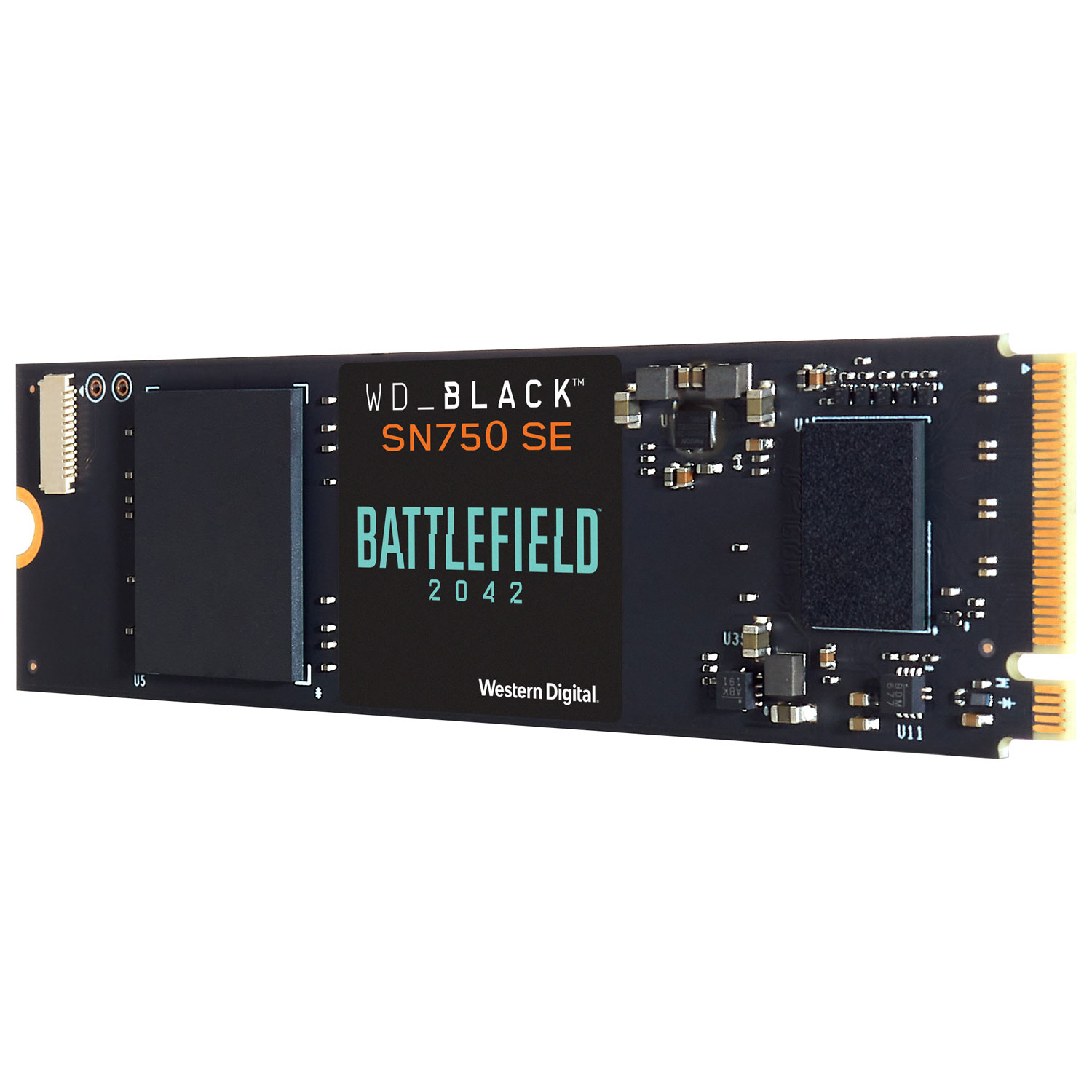 WD_BLACK SN750 SE 500GB NVMe Internal SSD Battlefield 2042 PC Game Code Bundle