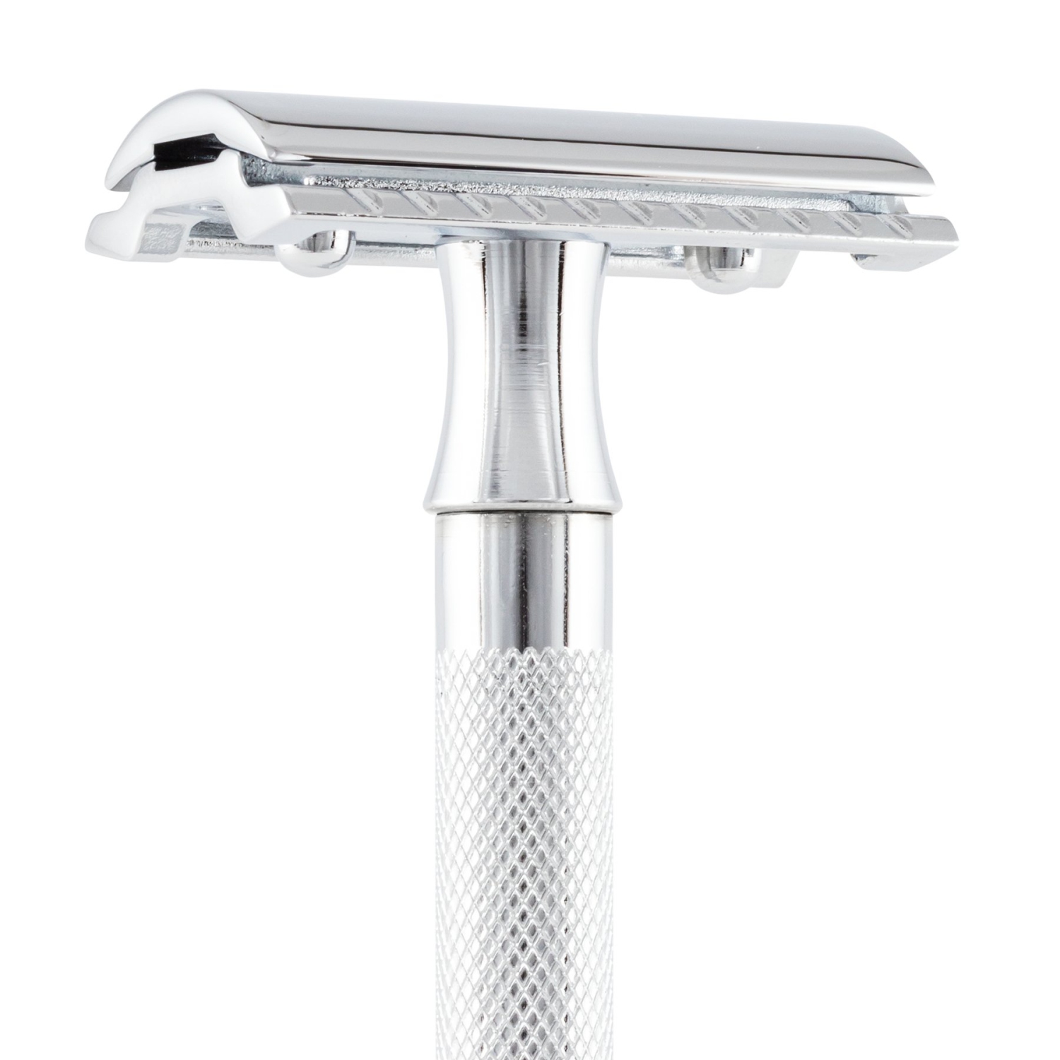 Merkur 23C Long-Handle Double-Edge Safety Razor, Chrome Finish