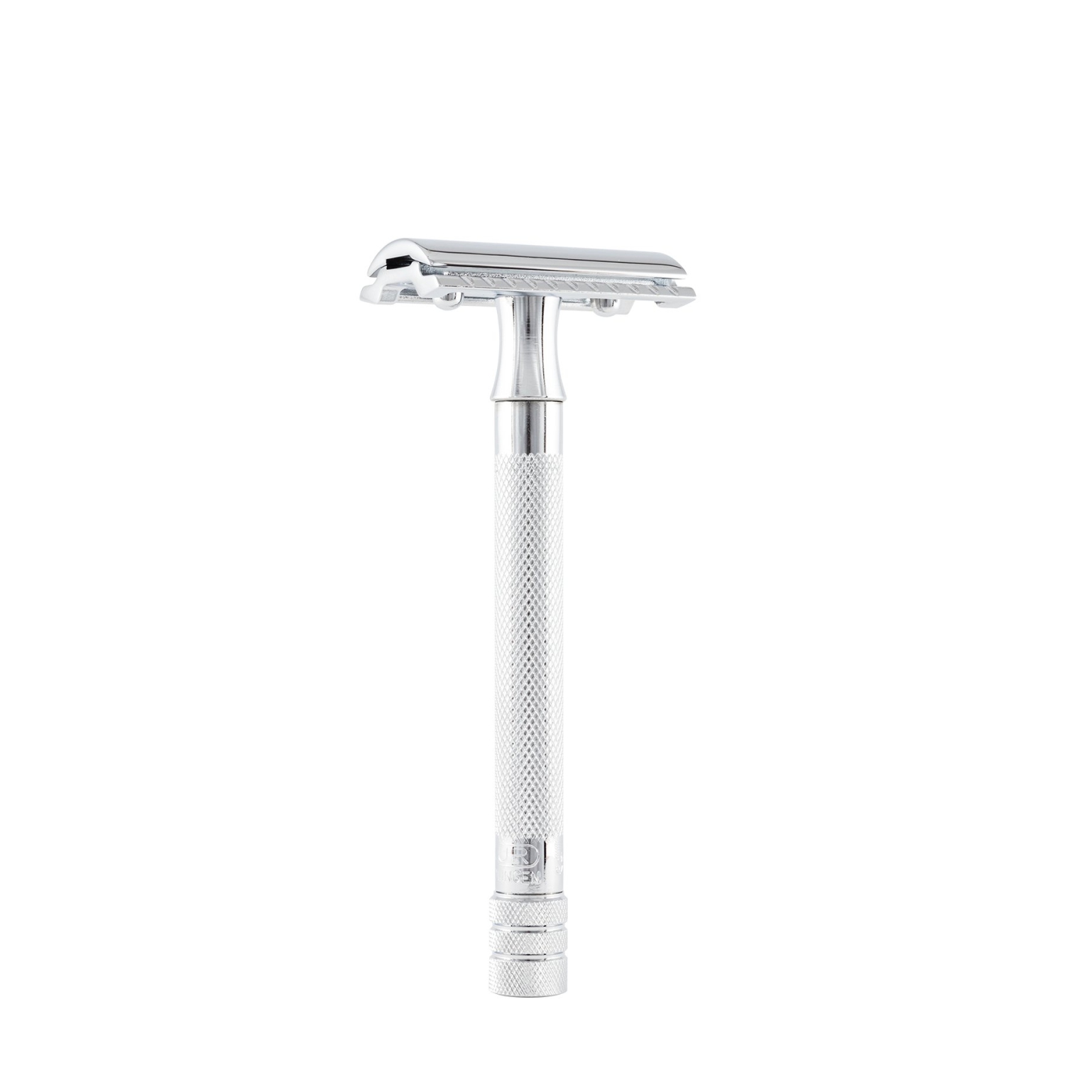 Merkur 23C Long-Handle Double-Edge Safety Razor, Chrome Finish