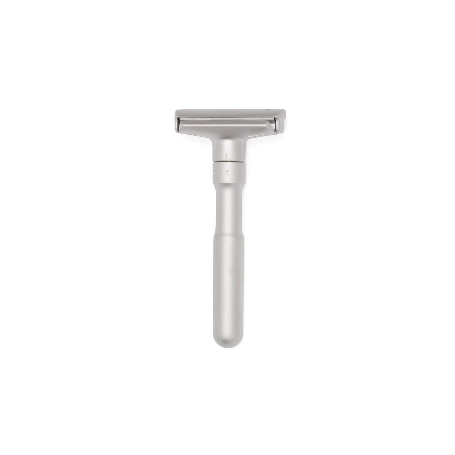 Merkur Futur Adjustable Double Edge Safety Razor with Snap Closure, Matte