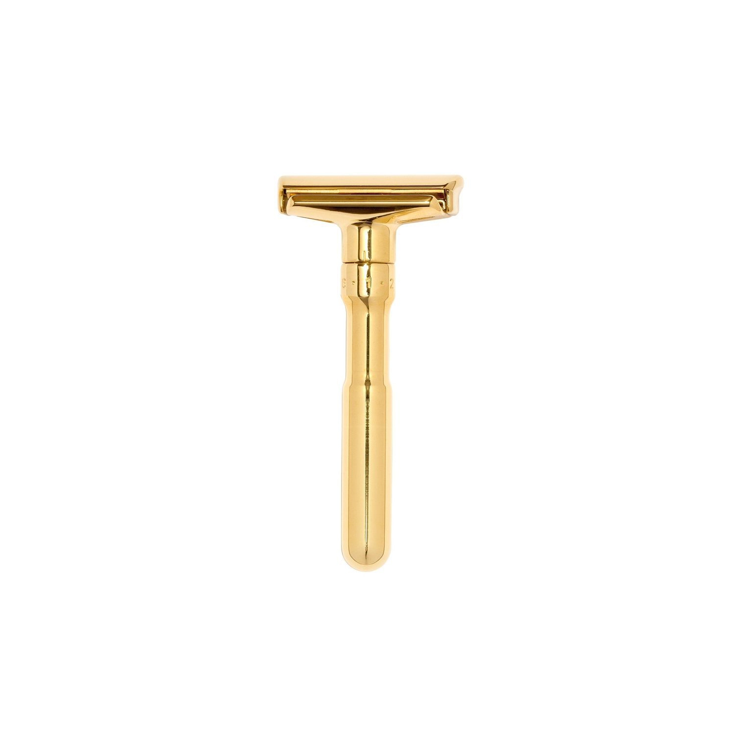 Merkur Futur Adjustable Double Edge Safety Razor with Snap Closure, Gold