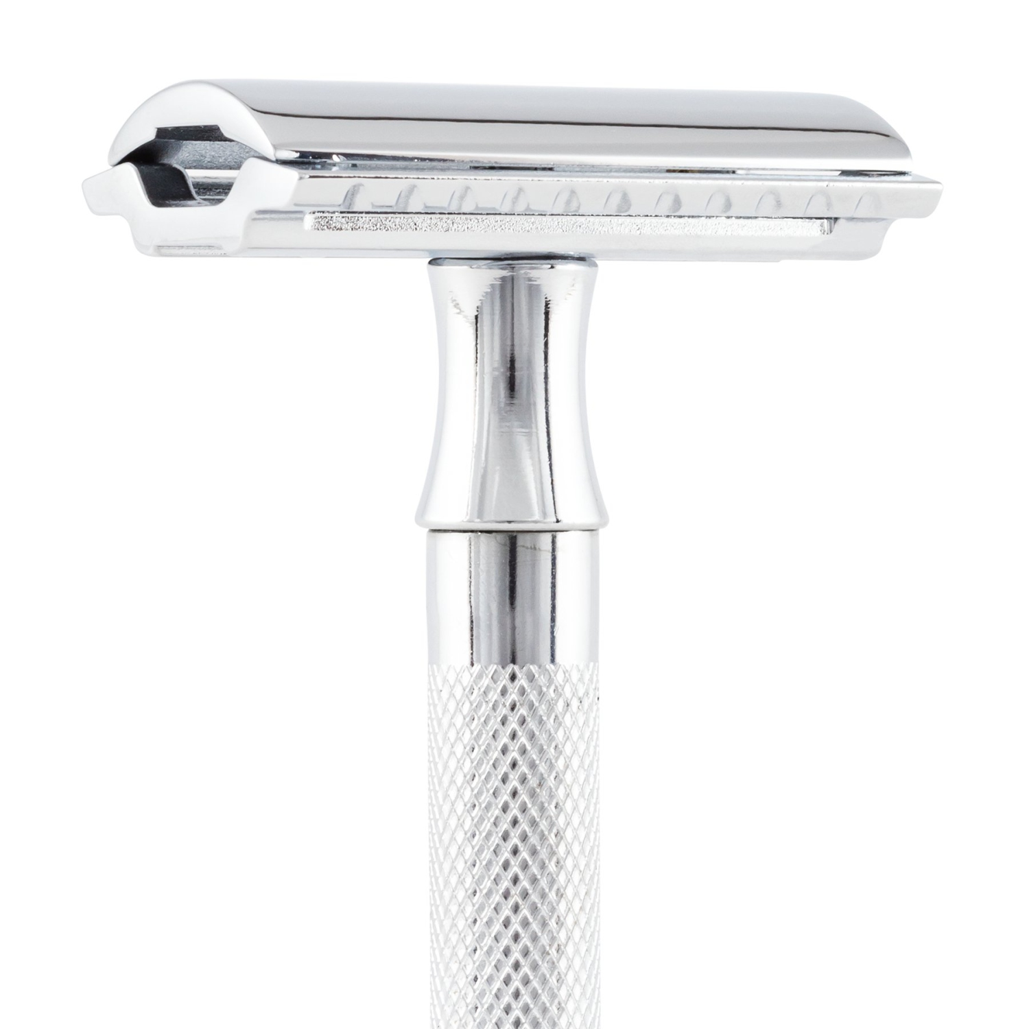 Merkur Double Edge Safety Razor, Straight Cut, Chrome