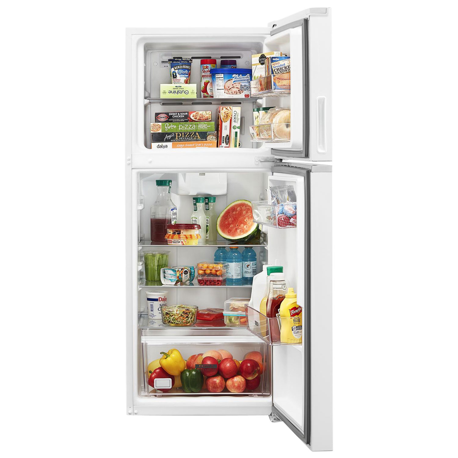 Whirlpool 25" 11.6 Cu. Ft. Top Freezer Refrigerator - White