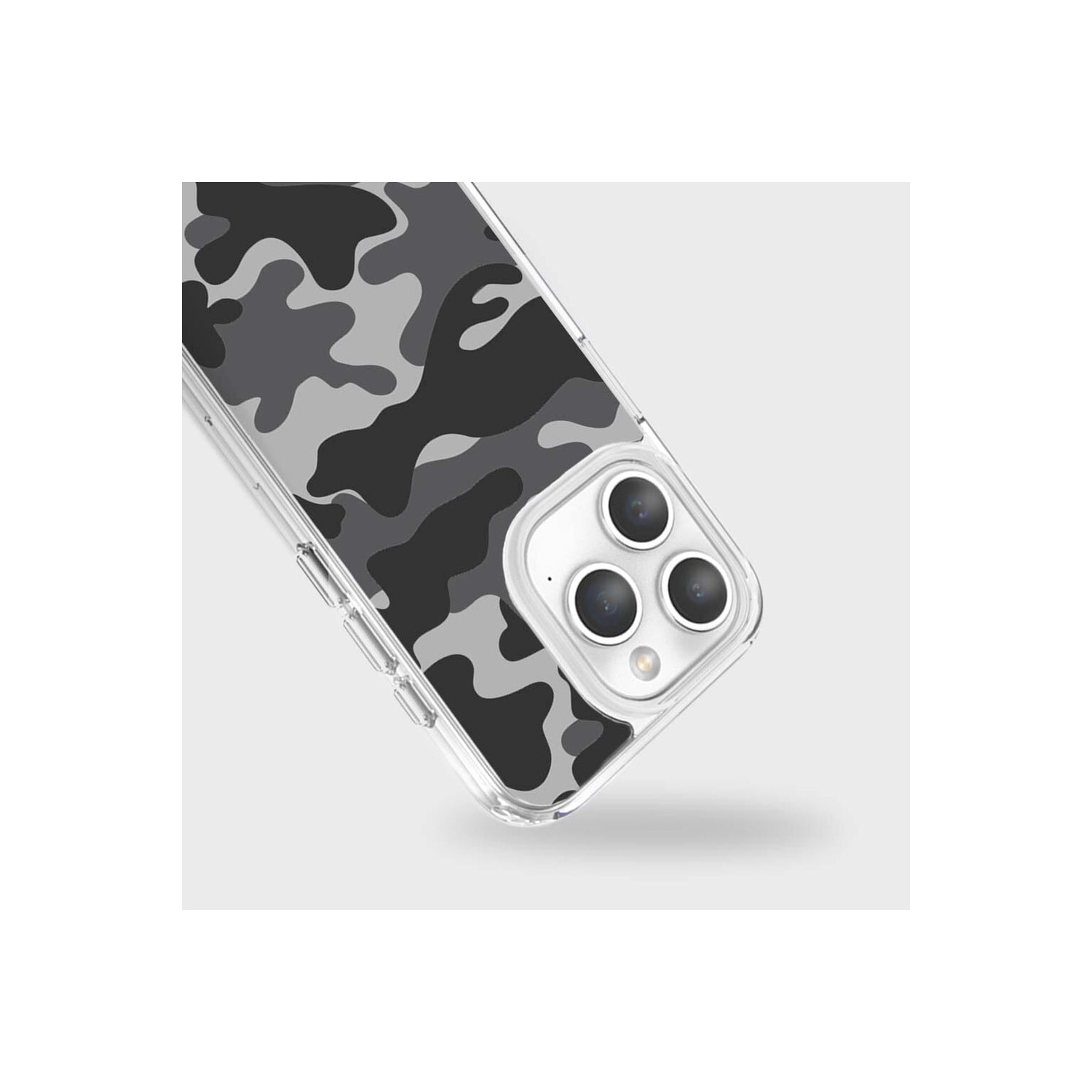 iPhone 15 Pro Max Case With MagSafe - Black Camo