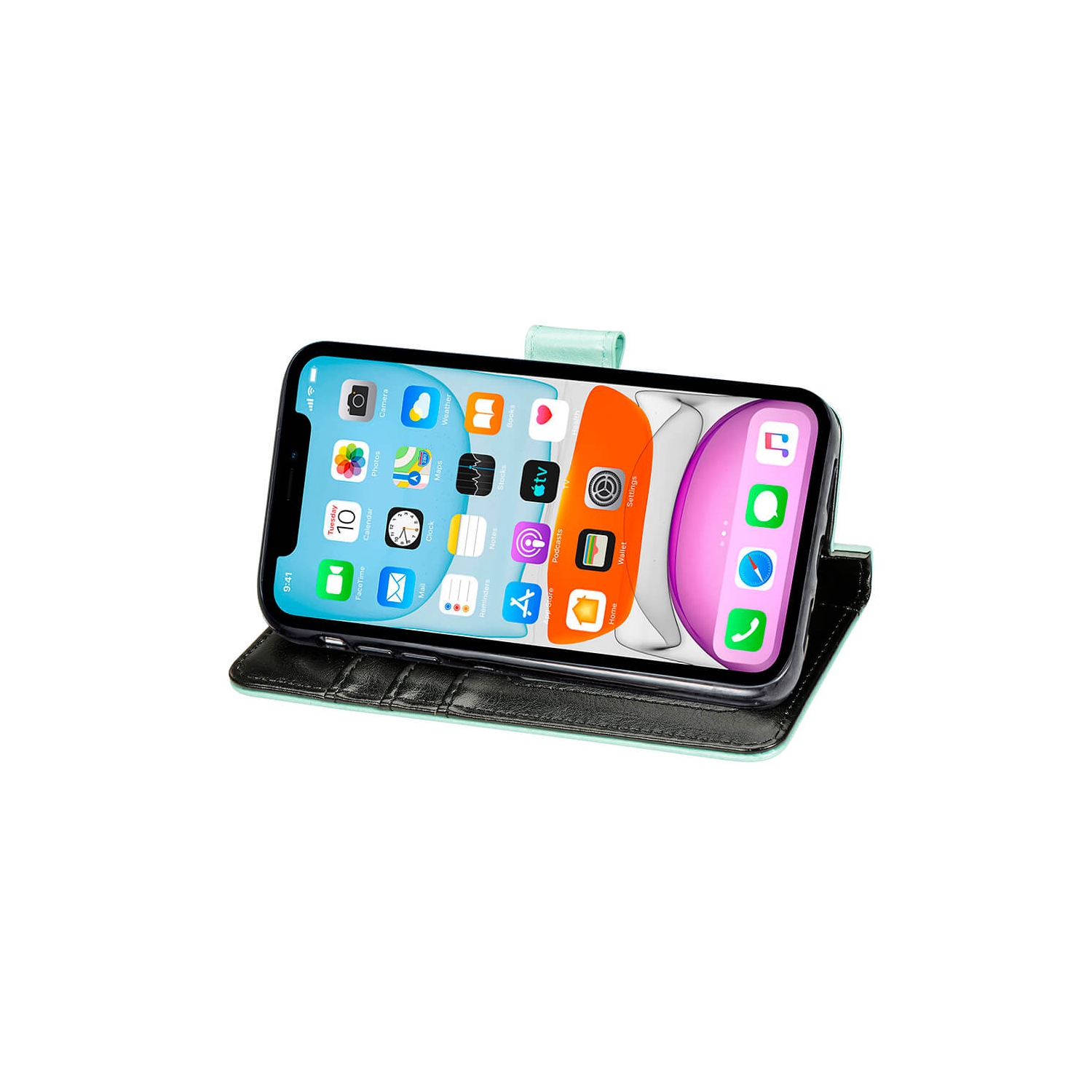 Juvenileway Design Folio series protection flip case for Apple iPhone 11 Pro Max 2019 - World