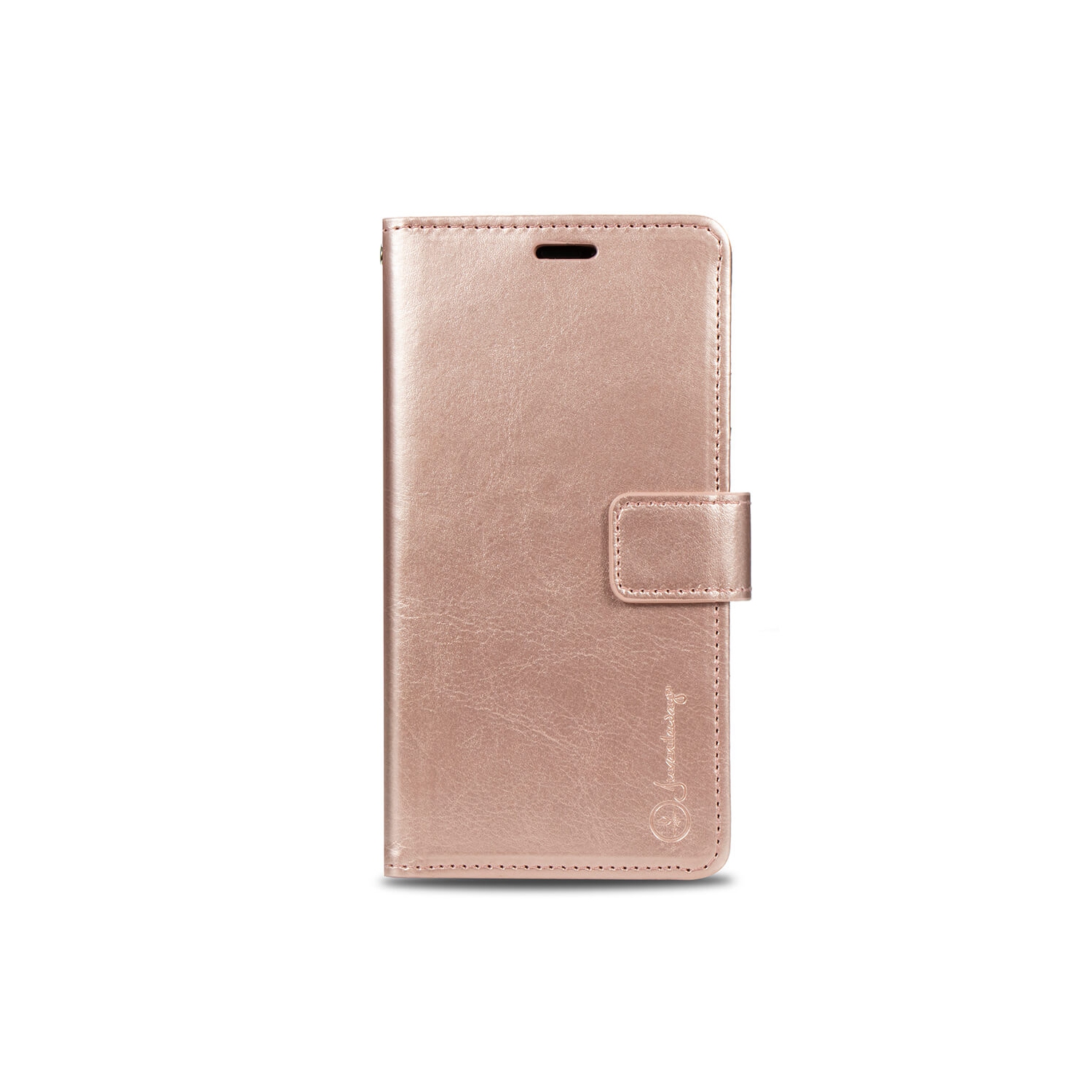 Juvenileway Folio series protection flip case for Apple iPhone 11 Pro 2019 - Rose Gold