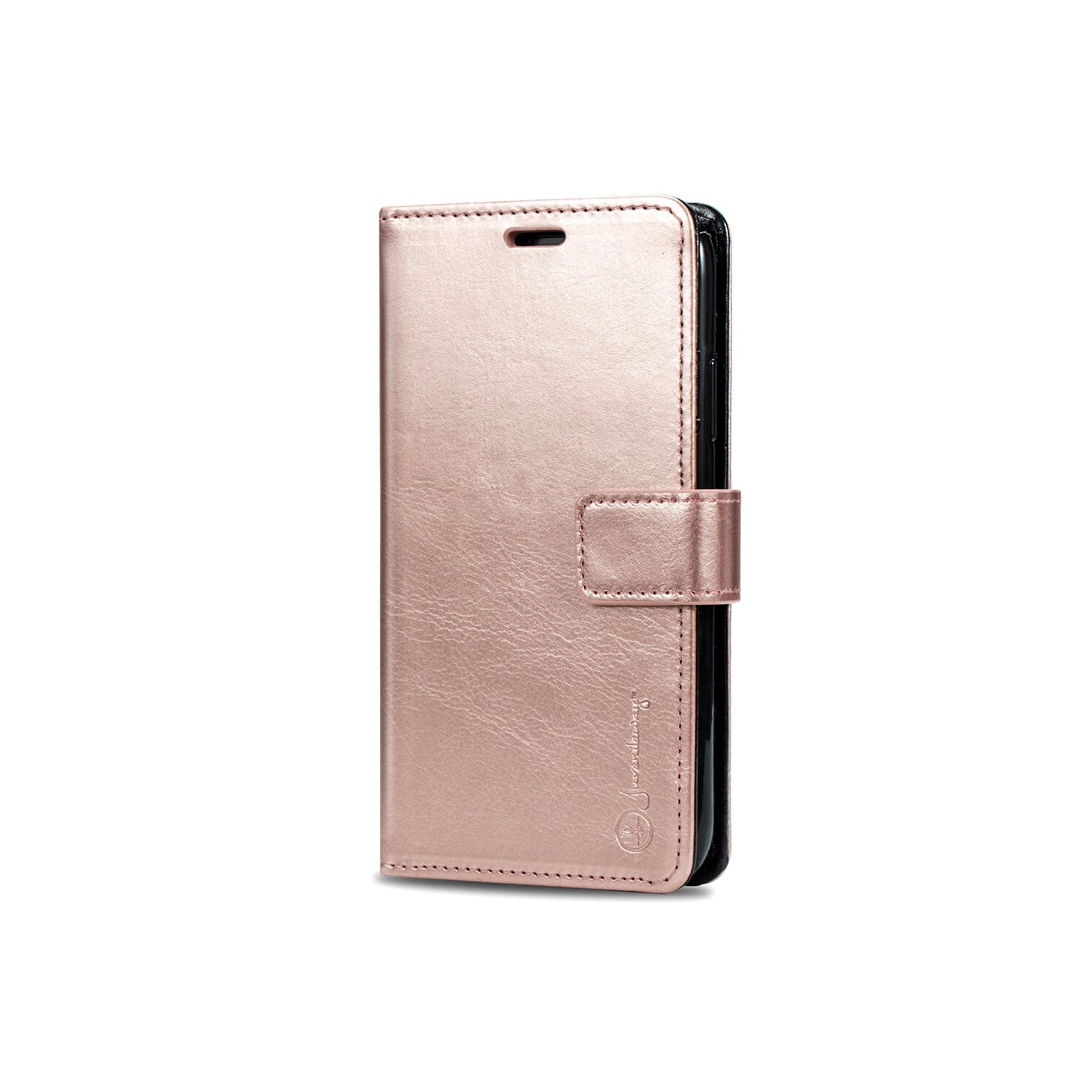 Juvenileway Folio series protection flip case for Apple iPhone 11 Pro 2019 - Rose Gold