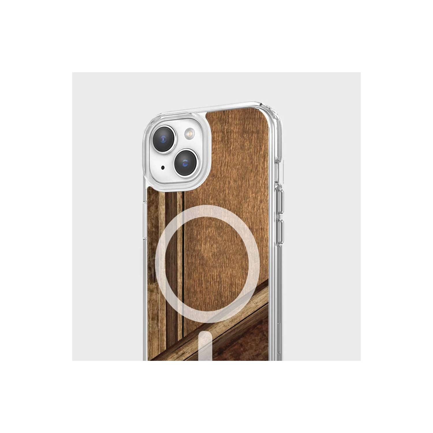 iPhone 16e Case With MagSafe - Wood
