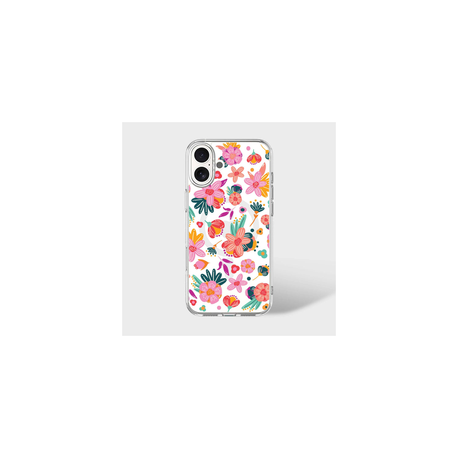 iPhone 16 Case With MagSafe - Spring Flower