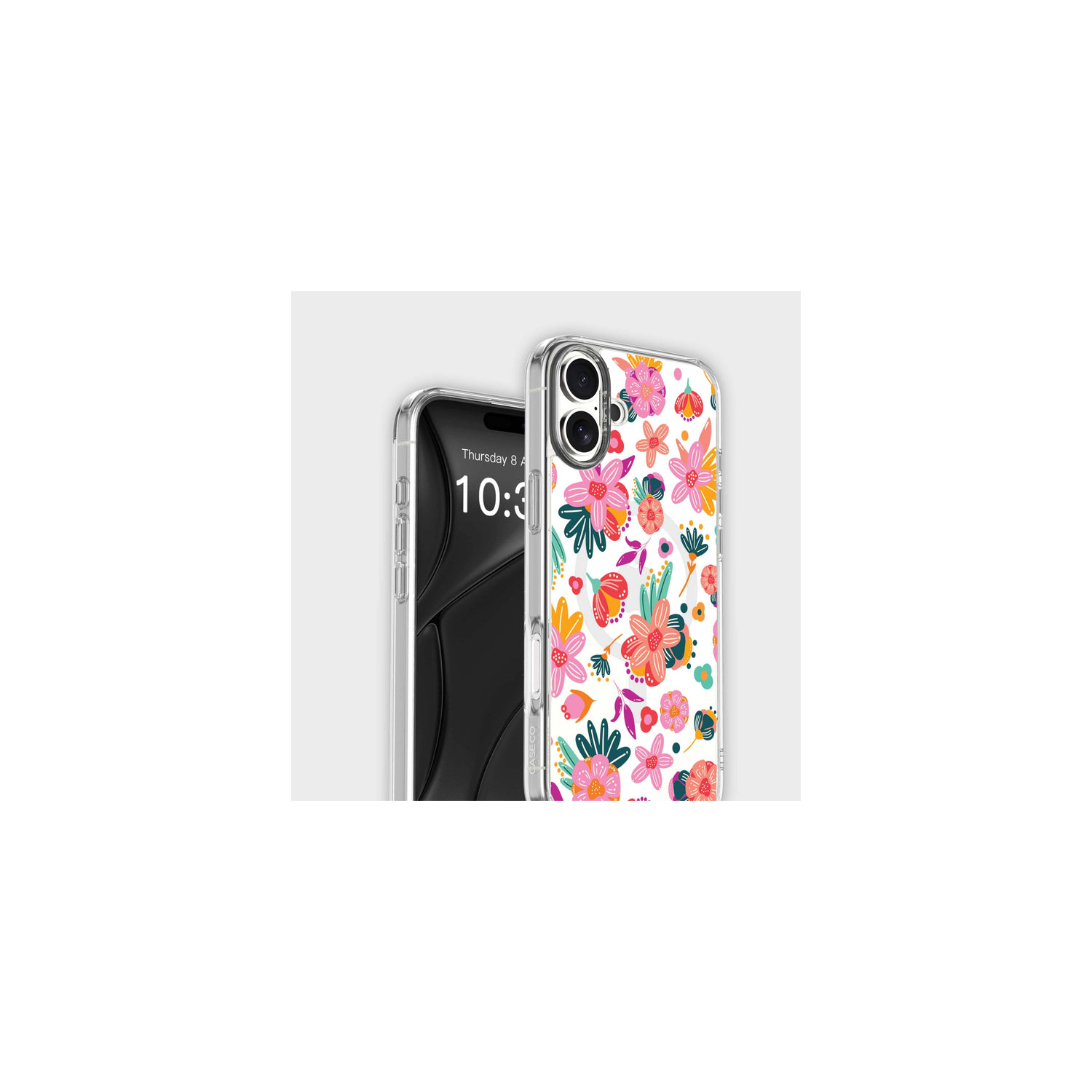 iPhone 16 Case With MagSafe - Spring Flower