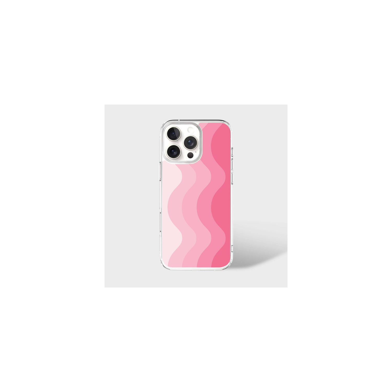 MagSafe iPhone 16 Pro Pink Wave Case