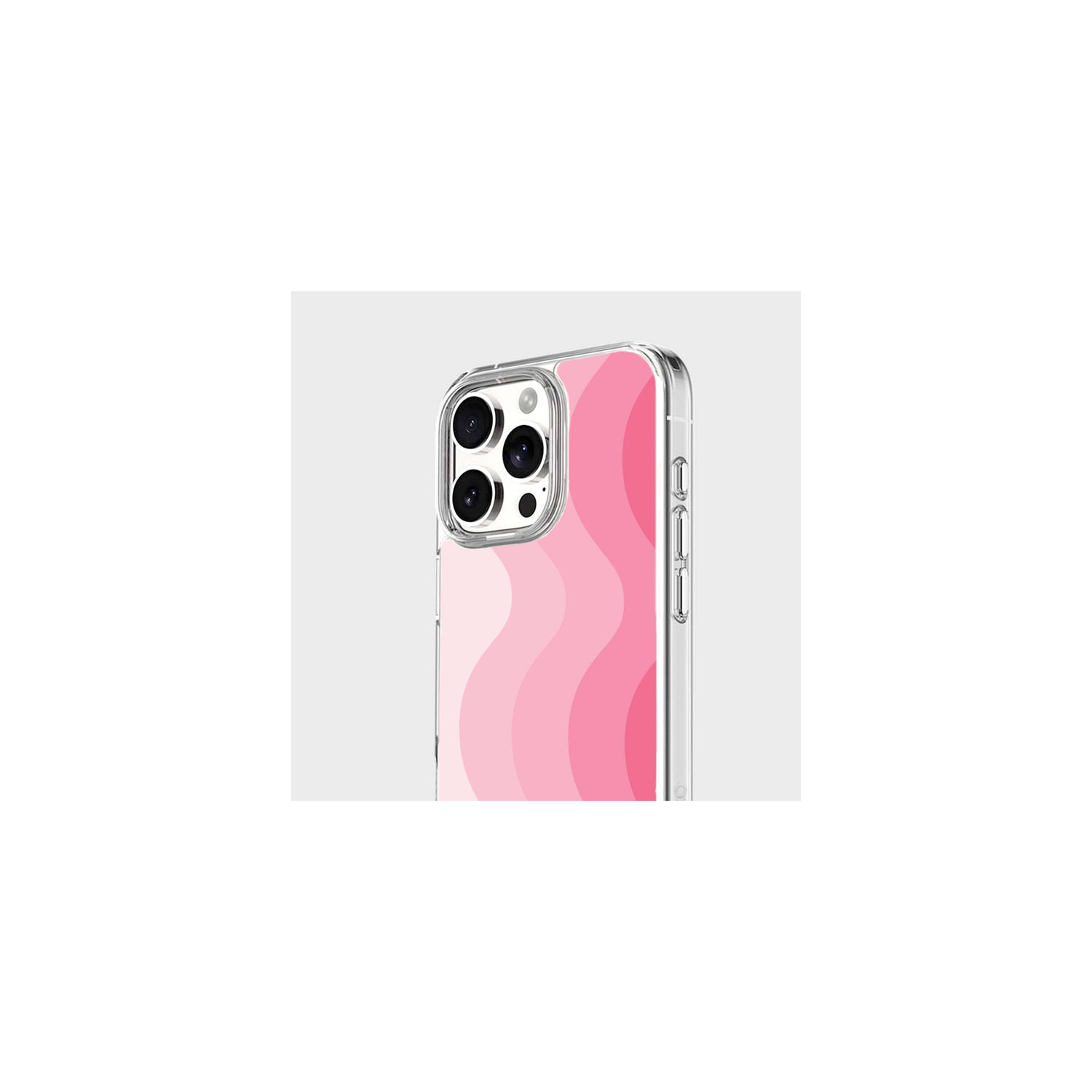 MagSafe iPhone 16 Pro Pink Wave Case