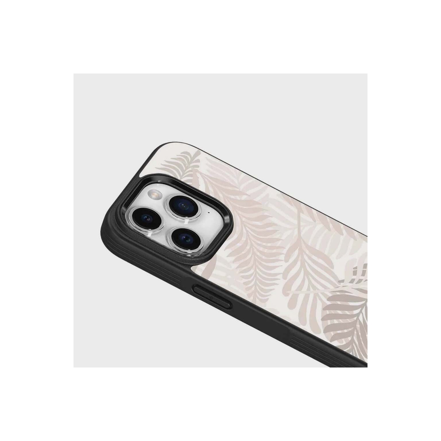 iPhone 15 Pro Max Case With MagSafe - White Leaf