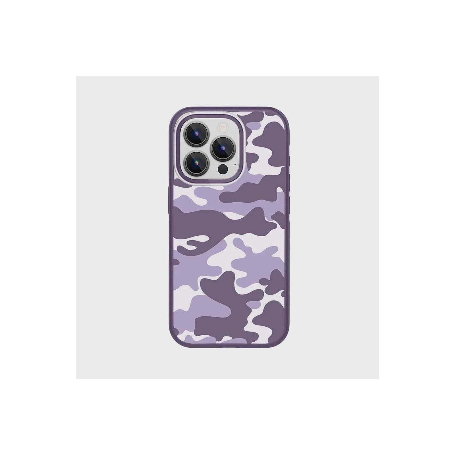 iPhone 15 Pro Max Case With MagSafe - Purple Camo