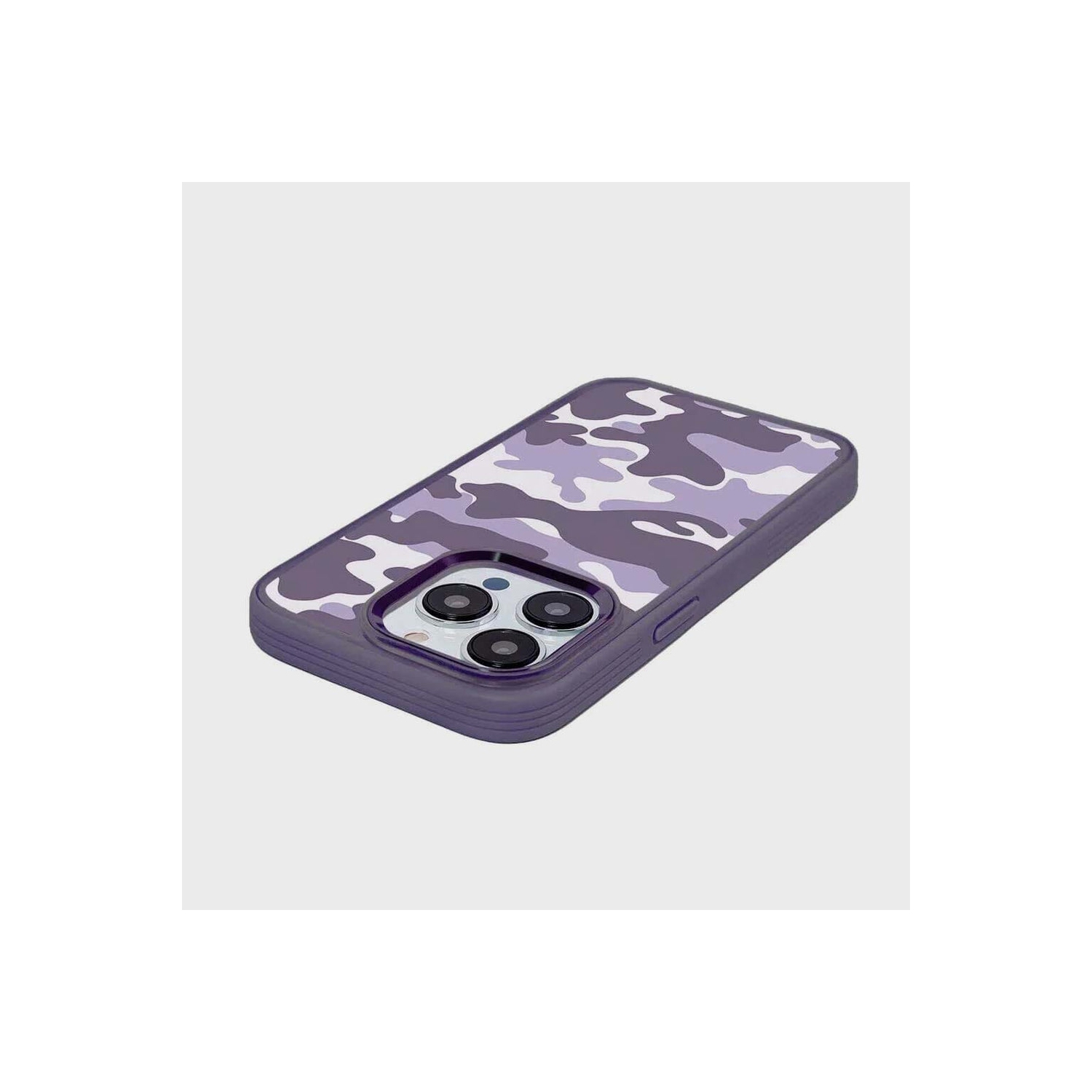 iPhone 15 Pro Max Case With MagSafe - Purple Camo