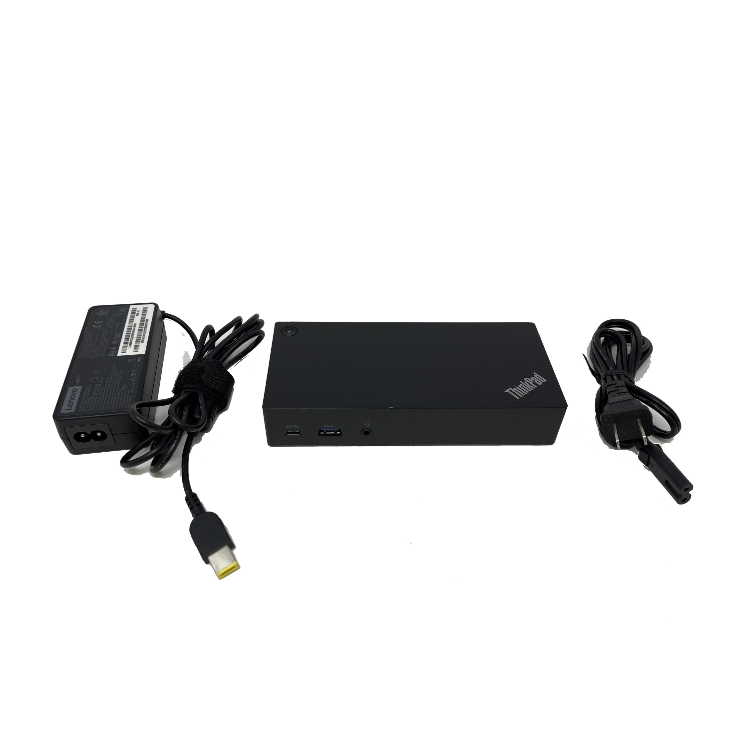 Remis à neuf - Station d'accueil USB-C ThinkPad 4K de Lenovo - DK1633 / 03X7194 / 40A9 chargeur de 90W w inclus