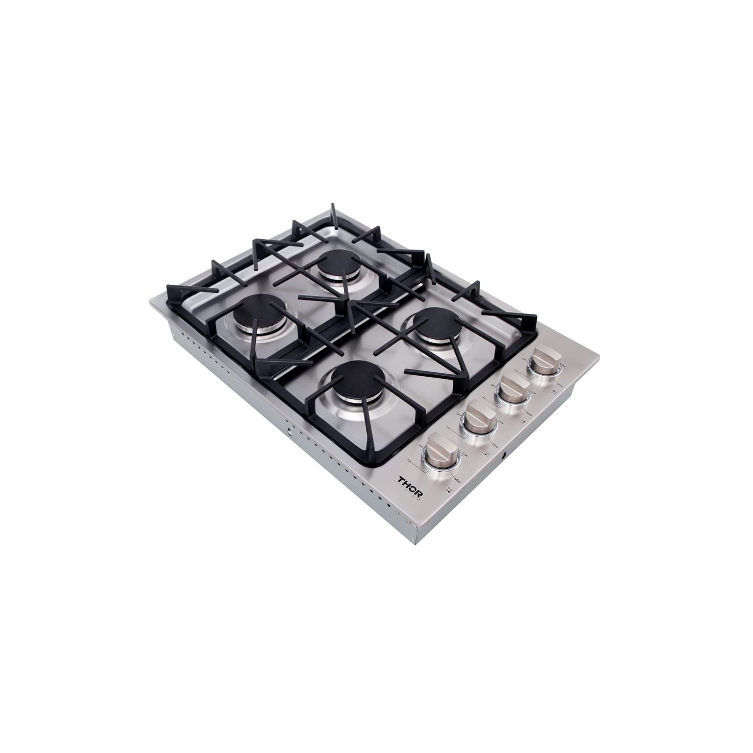 Thor Kitchen TGC3001 30" 4 Burner Drop-In Gas Cooktop in Stainless Steel