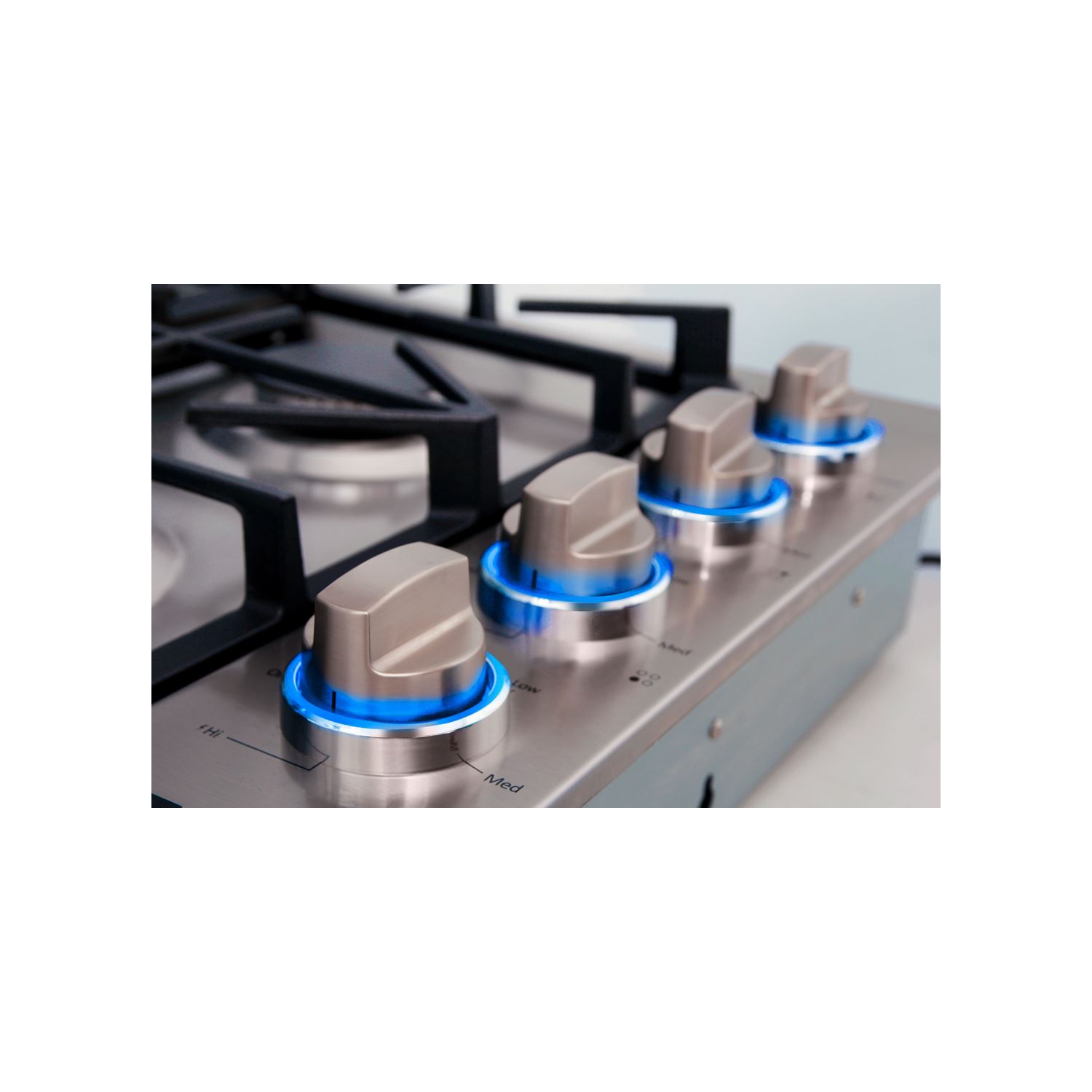 Thor Kitchen TGC3001 30" 4 Burner Drop-In Gas Cooktop in Stainless Steel