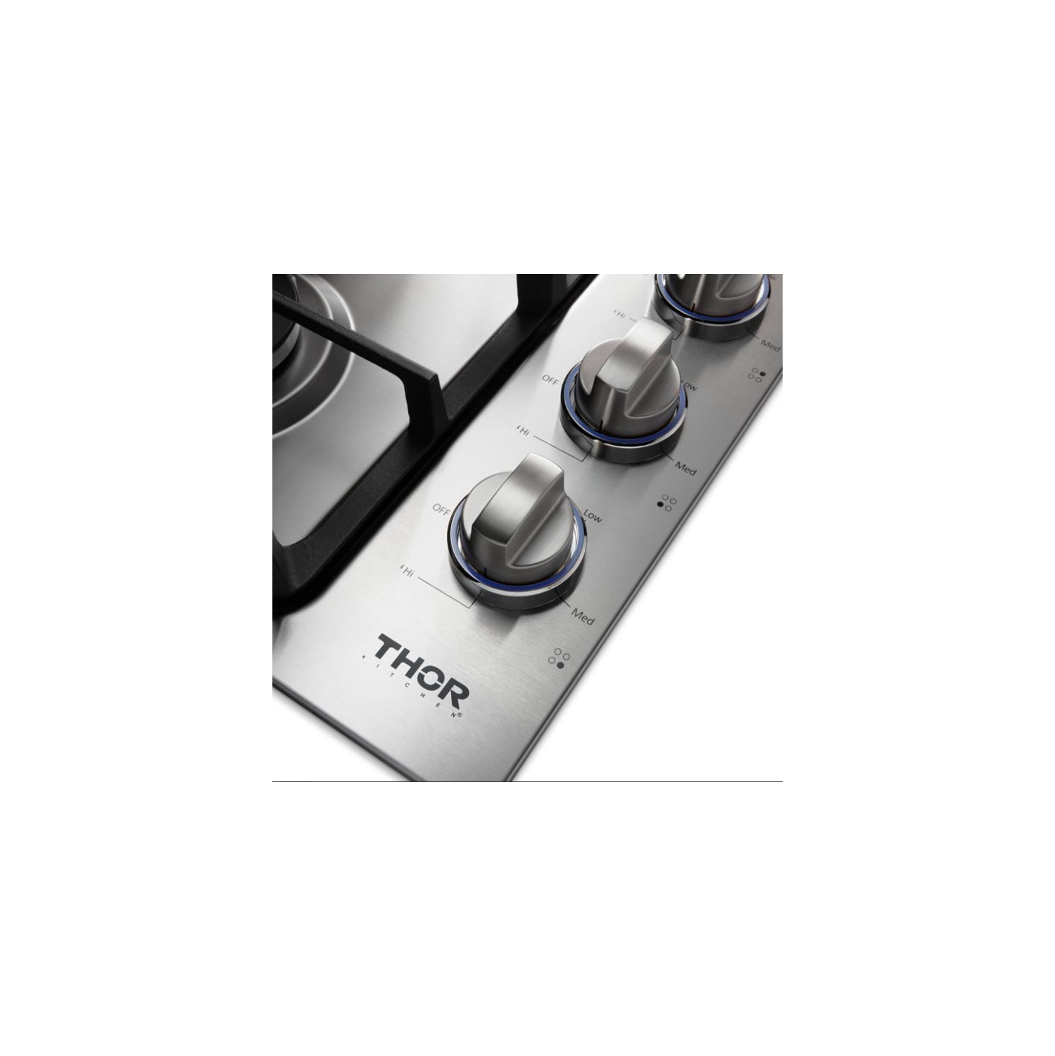 Thor Kitchen TGC3001 30" 4 Burner Drop-In Gas Cooktop in Stainless Steel