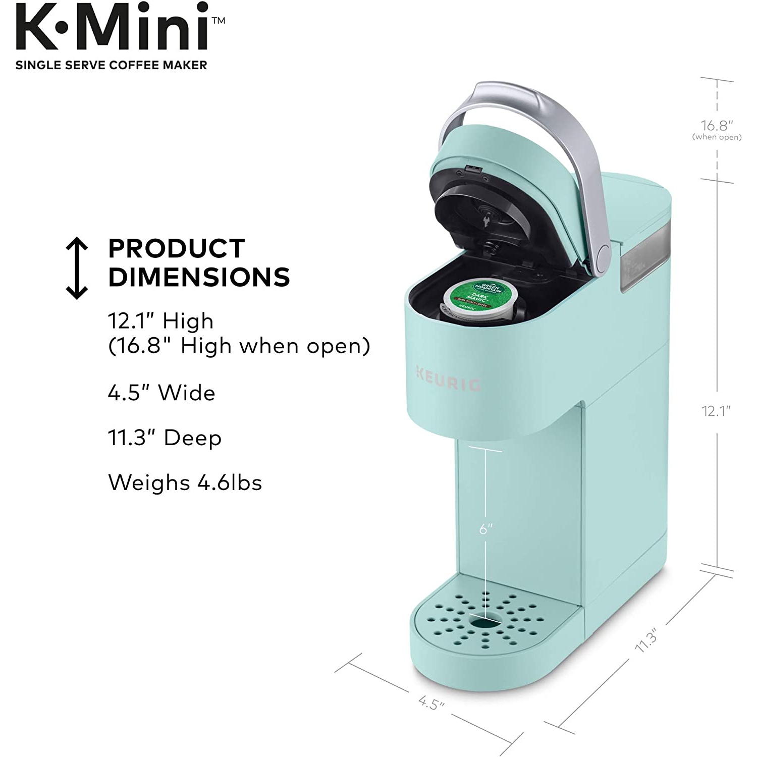 Keurig K-Mini Coffee Maker, Oasis