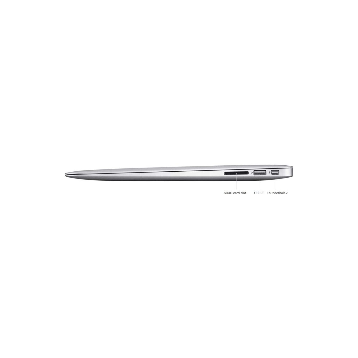 Refurbished - Apple MacBook Air 13" (2017) - Silver (Intel Core i5 1.8GHz / 256GB SSD / 8GB RAM) - Certified 9/10 Condition