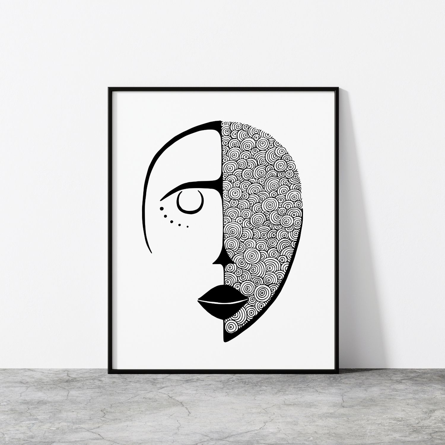 (Her)story by Anaya Arts- 18" x 24" Art & Wall Décor Poster