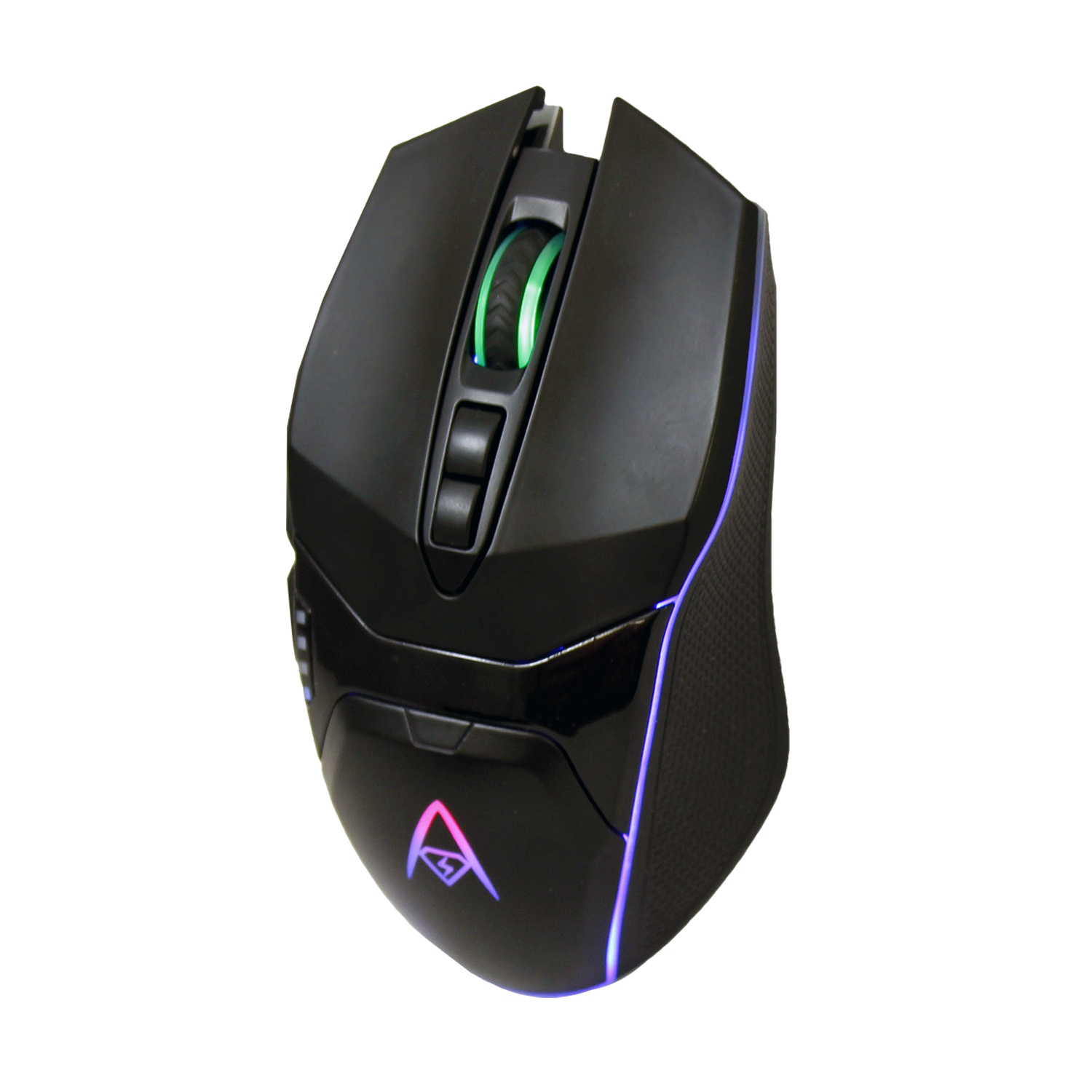 Adesso Technology 6400 DPI Wired Optical Gaming Mouse - Multi-Color