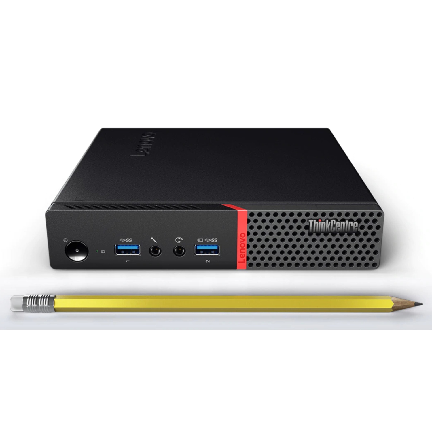 Refurbished - Lenovo ThinkCentre M900 Tiny, Intel Core i5 6500T 2.5GHz, 8GB RAM, 256GB SSD, DVDRW, W10P64, USB Keyboard & Mouse