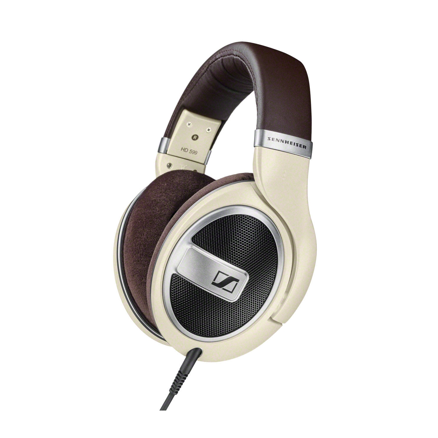 Refurbished (Excellent) - Sennheiser HD 599 Open Back Headphone, Ivory - Manufacturer Certified Refurbished