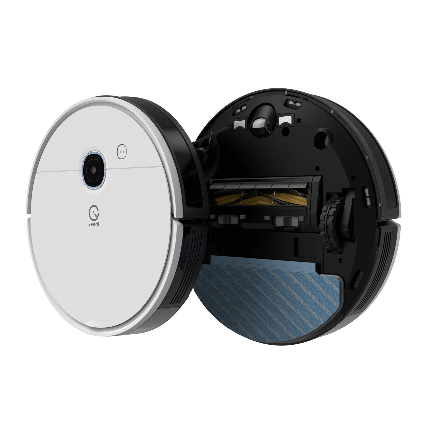 yeedi vac Robot Vacuum, 2500Pa Strong Suction Power, Carpet Detection, Smart Visual Mapping & Navigation, Editable Home Map, Virtual Boundary,