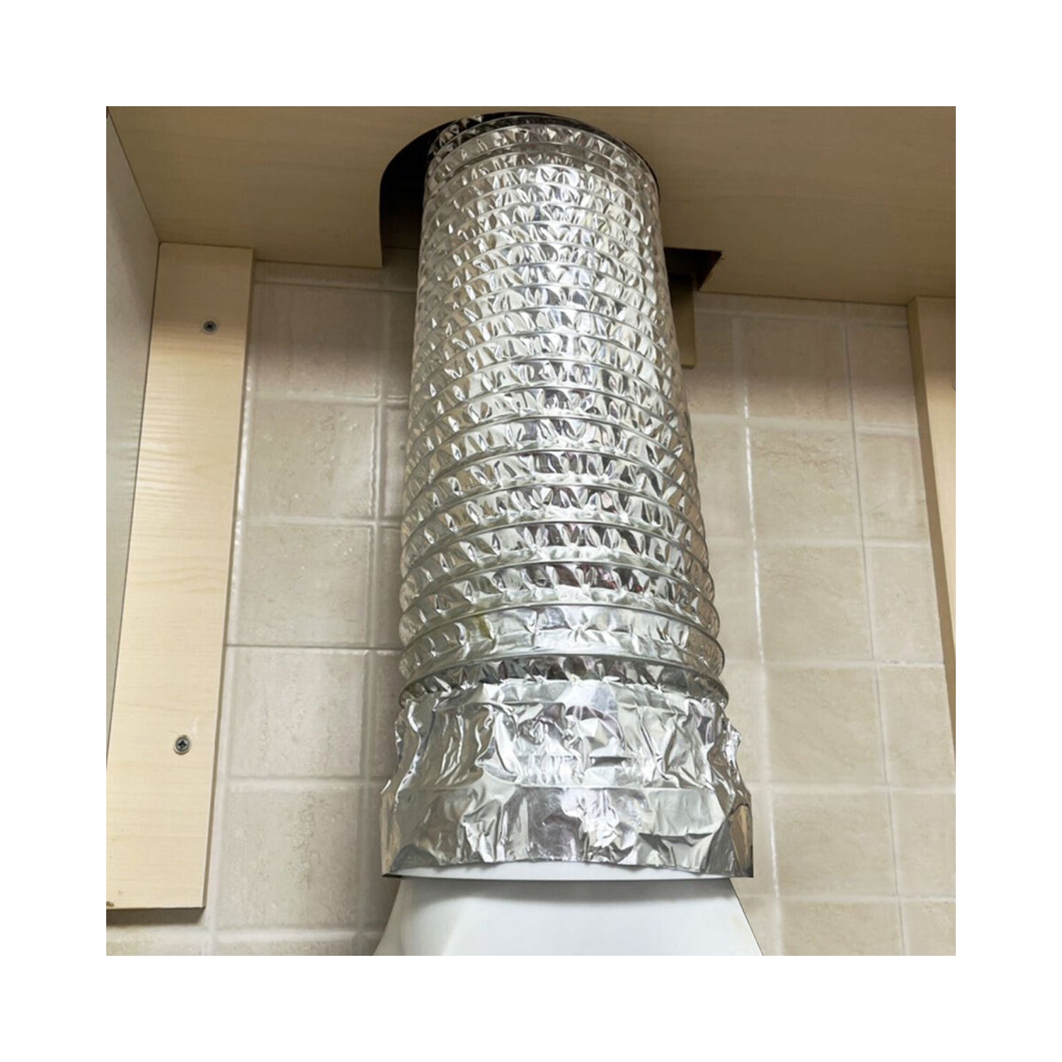 Ruban en aluminium ISTAR Ruban adhésif en aluminium Ruban CVC haute température Robuste pour bouche d'air de sécheuse, conduits, climatiseur,