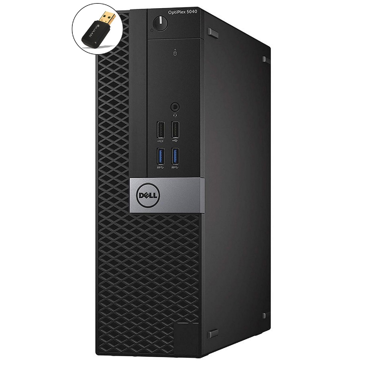 Refurbished - Dell Optiplex 5040 High Performance Desktop Computer Intel Quad Core i5 6500 32GB RAM New 1TB SSD Windows 10 Home WiFi HDMI Refurbished