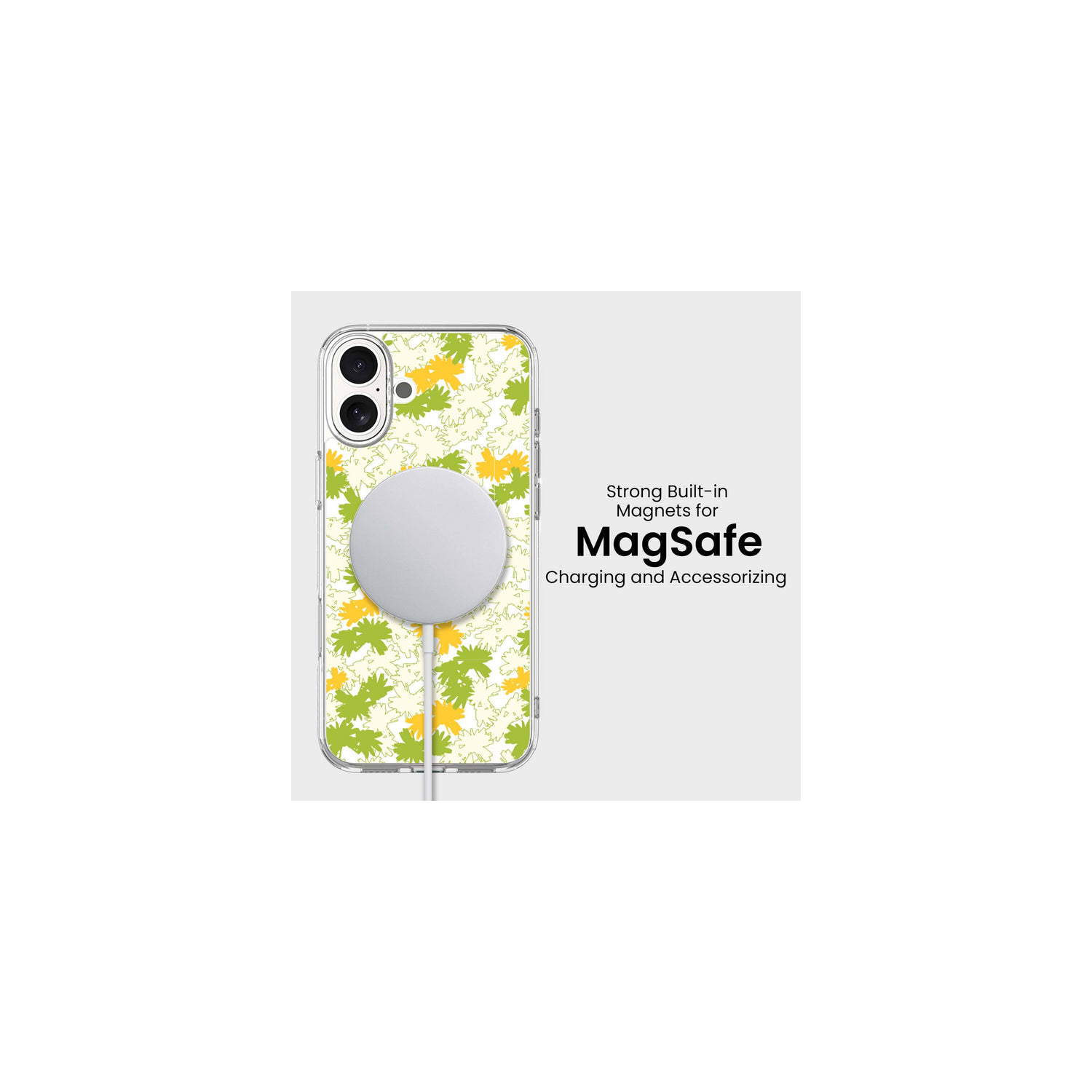 iPhone 12 Mini - MagSafe Leaf Shapes by Divisha