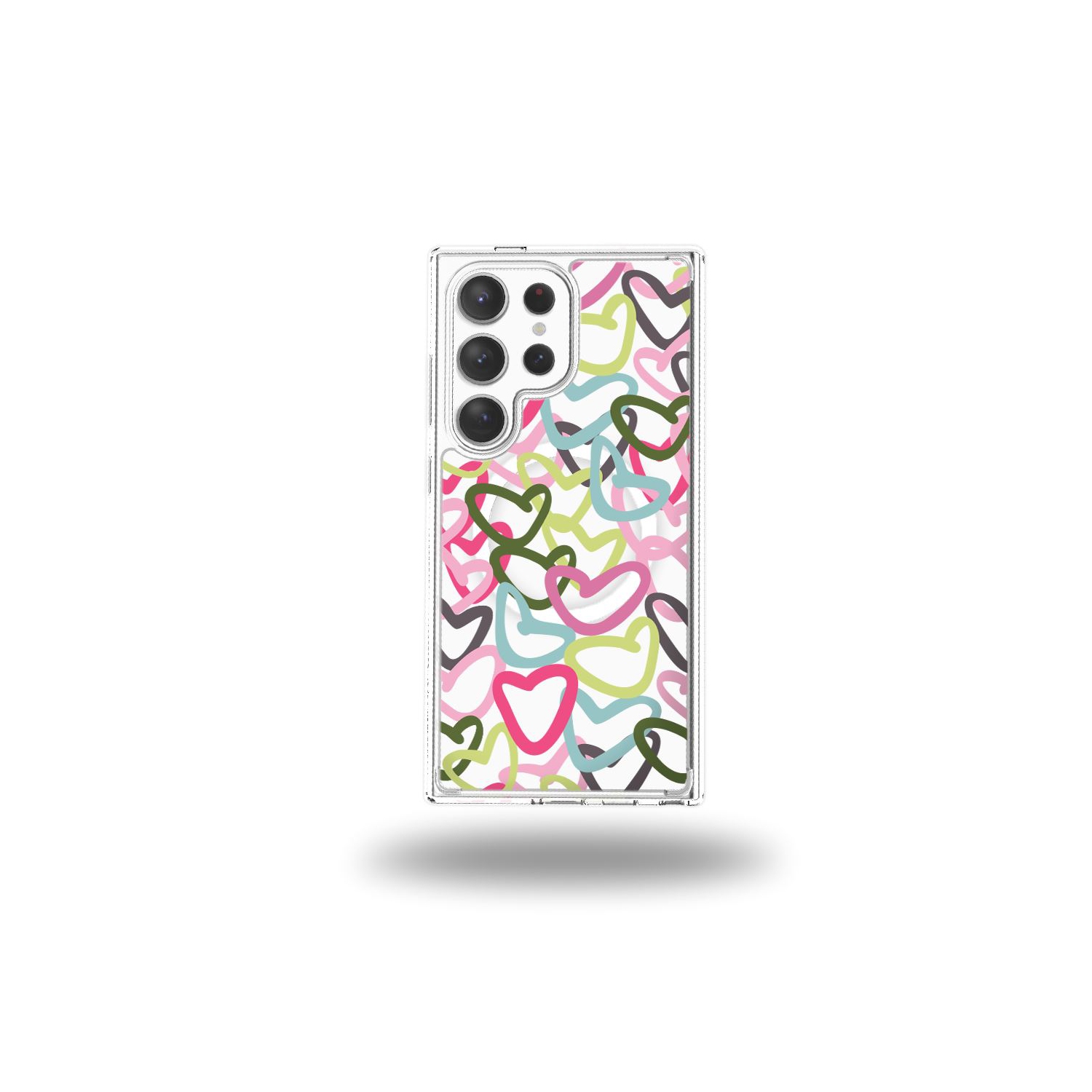 Samsung Galaxy S24 Ultra Clear Case - Graffiti Design