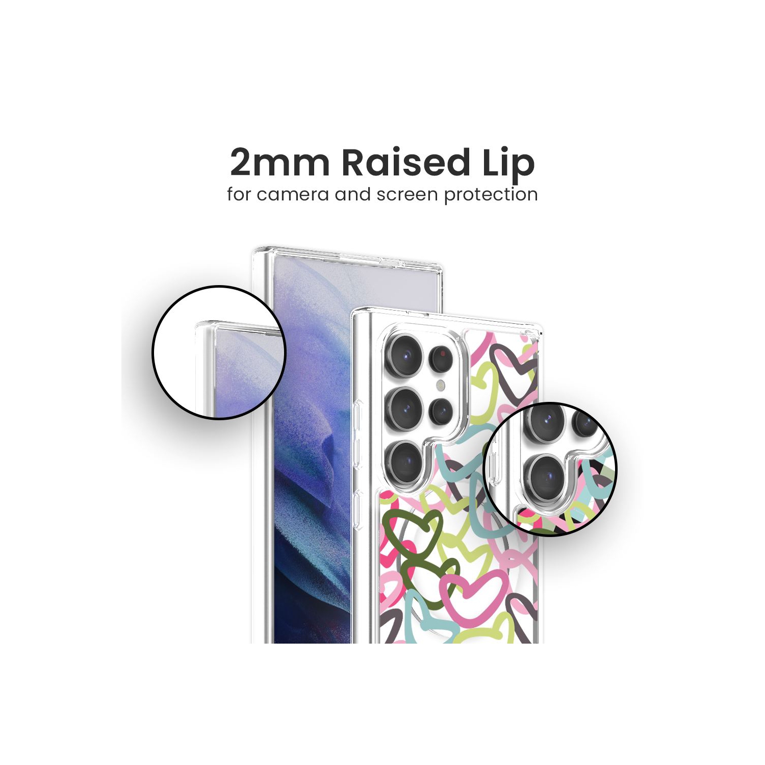 Samsung Galaxy S24 Ultra Clear Case - Graffiti Design