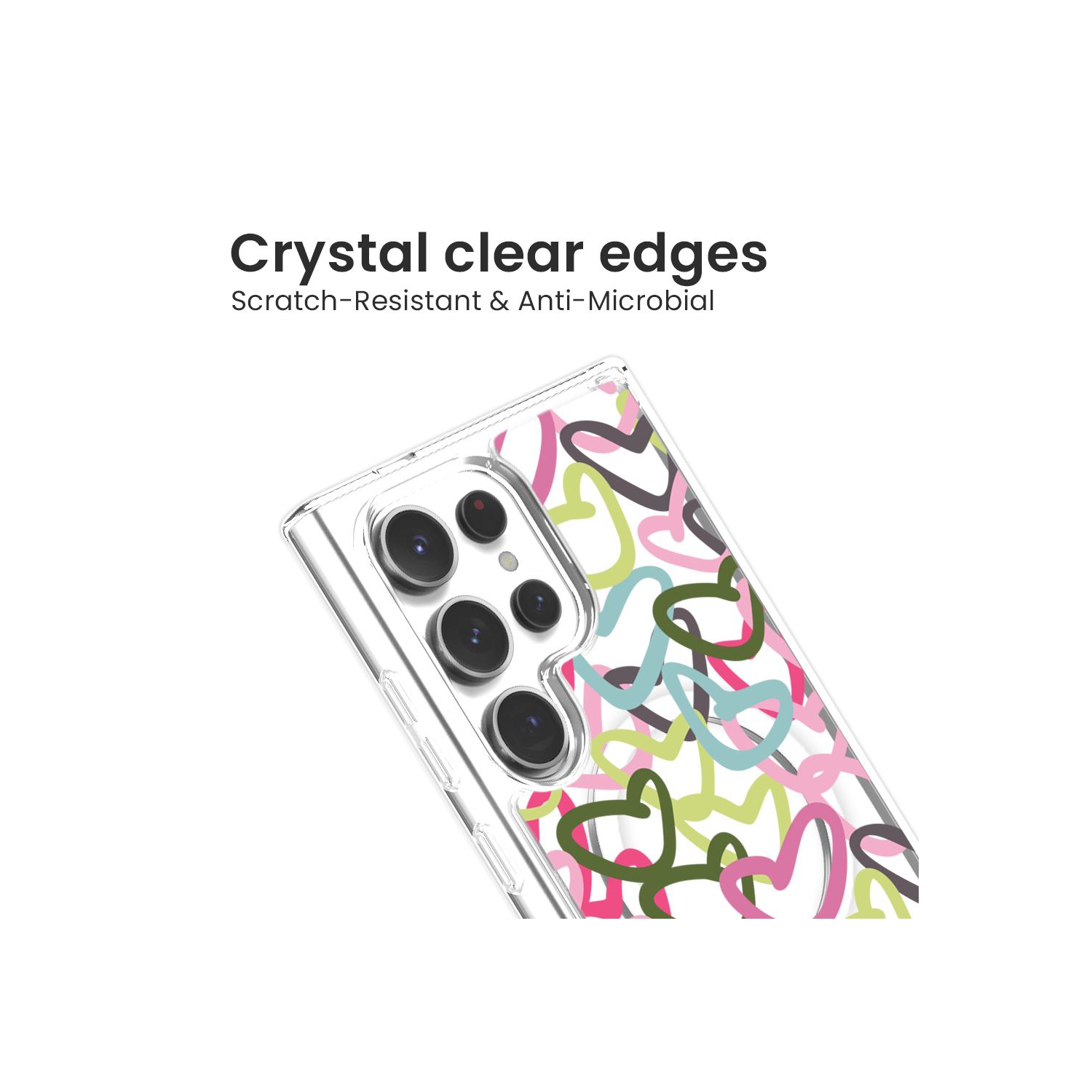 Samsung Galaxy S24 Ultra Clear Case - Graffiti Design
