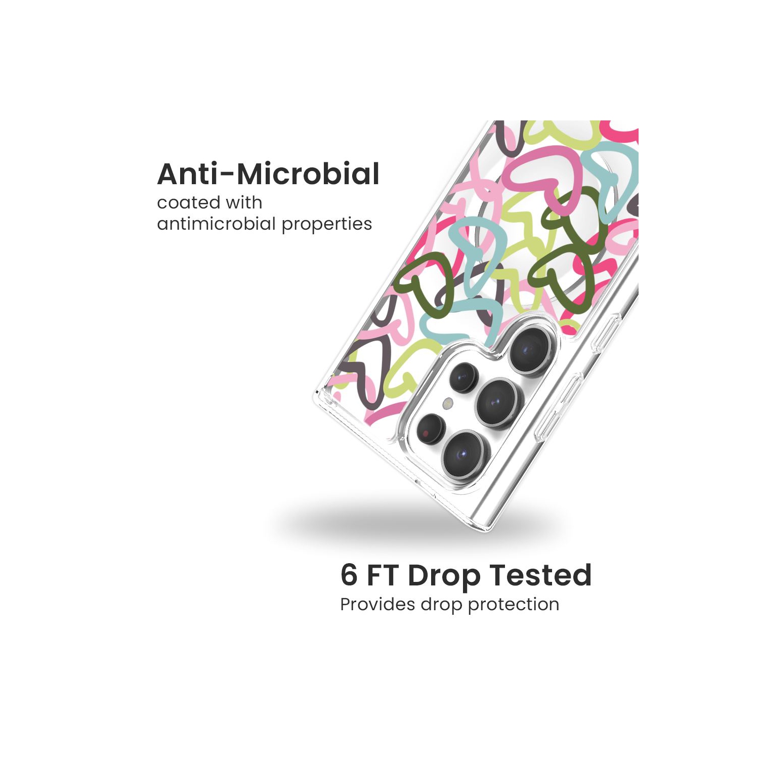 Samsung Galaxy S24 Ultra Clear Case - Graffiti Design