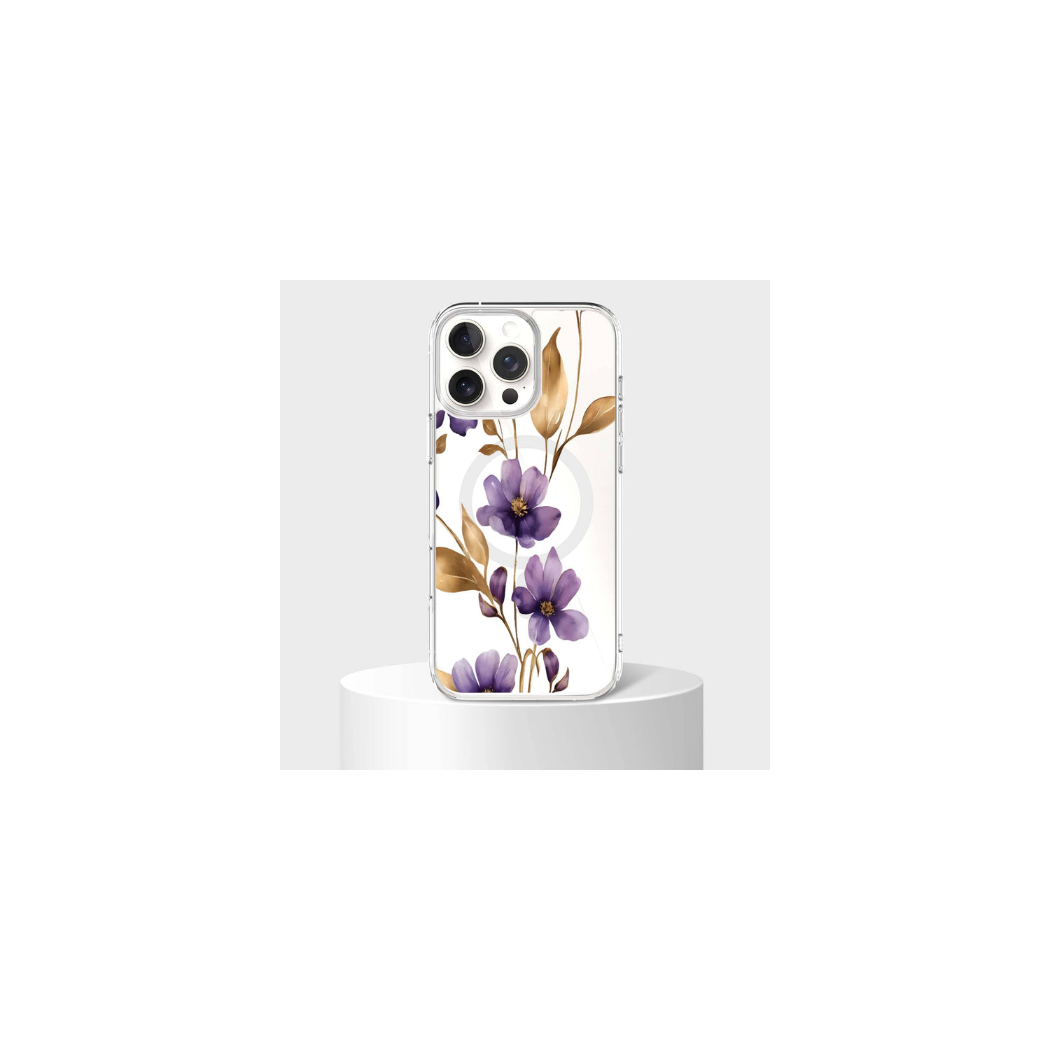 iPhone 12 Mini - MagSafe La Lune by Nicole, Black Line Art