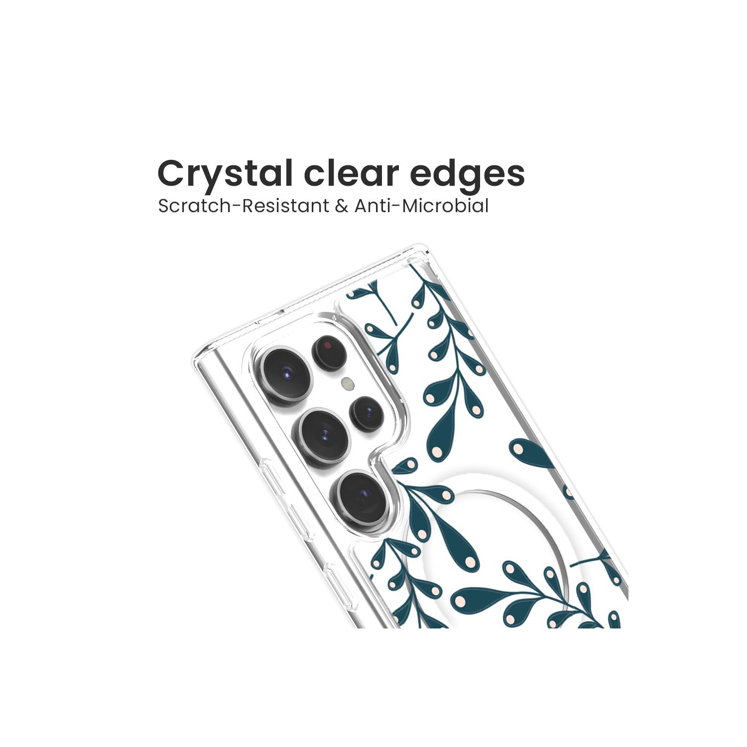 Samsung Galaxy S24 Ultra Clear Case - Lullaby Design